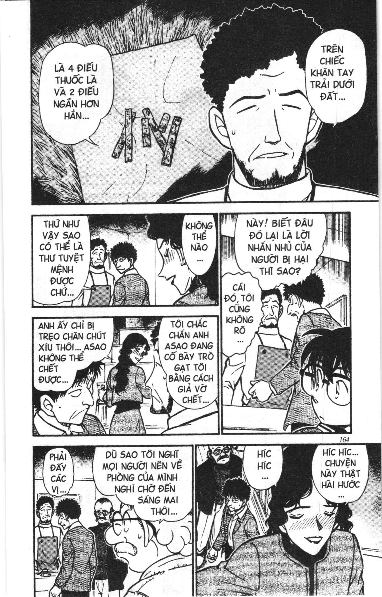 Thám tử lừng danh Conan Loạt truyện tranh: Chapter 476