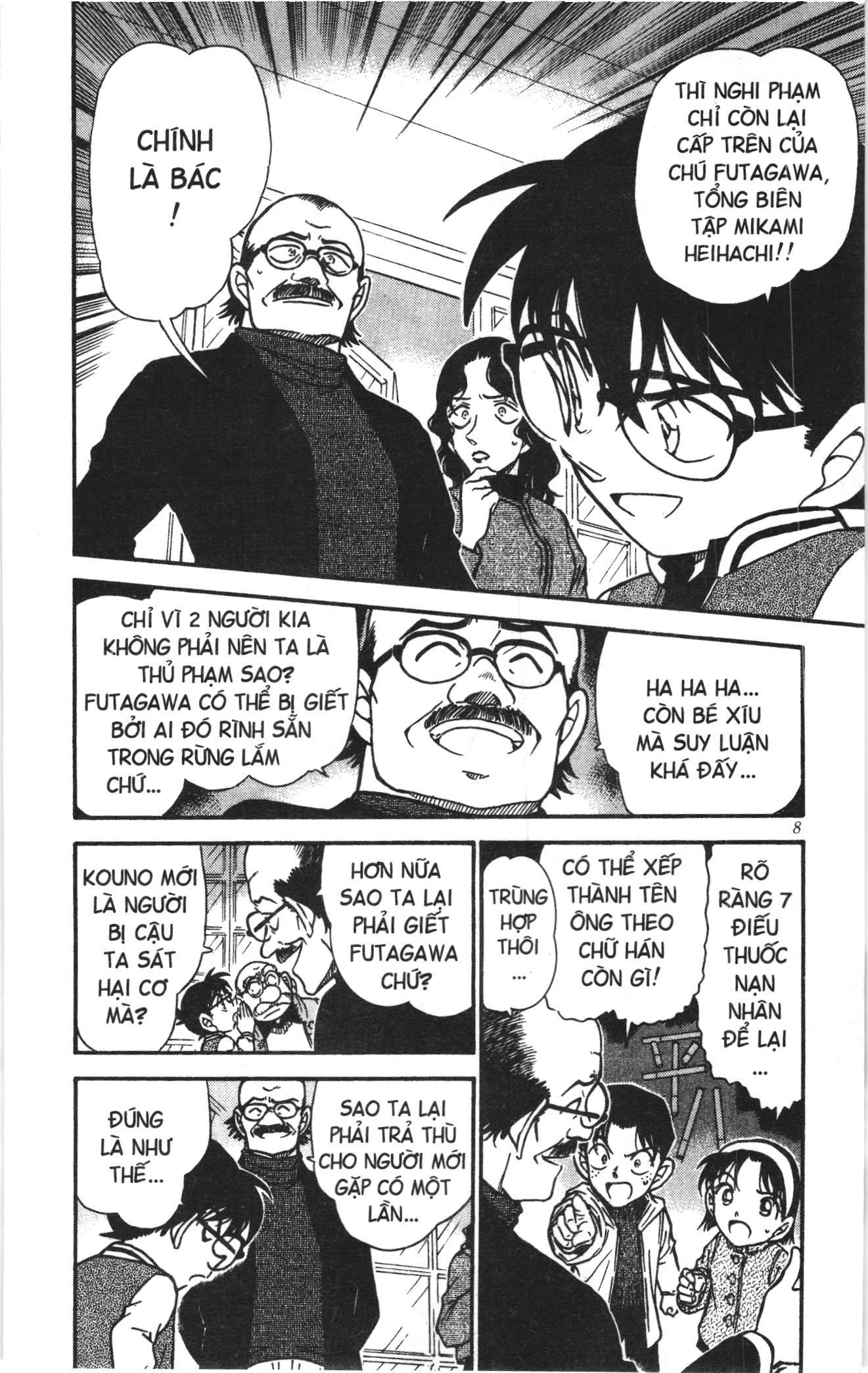 Thám tử lừng danh Conan Loạt truyện tranh: Chapter 478