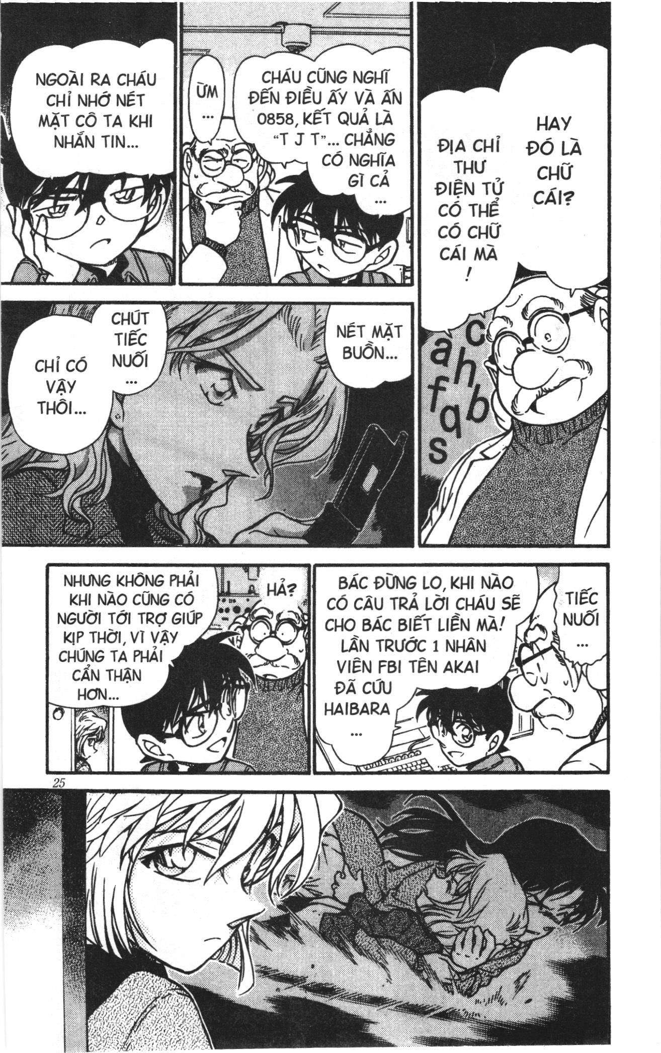 Thám tử lừng danh Conan Loạt truyện tranh: Chapter 479