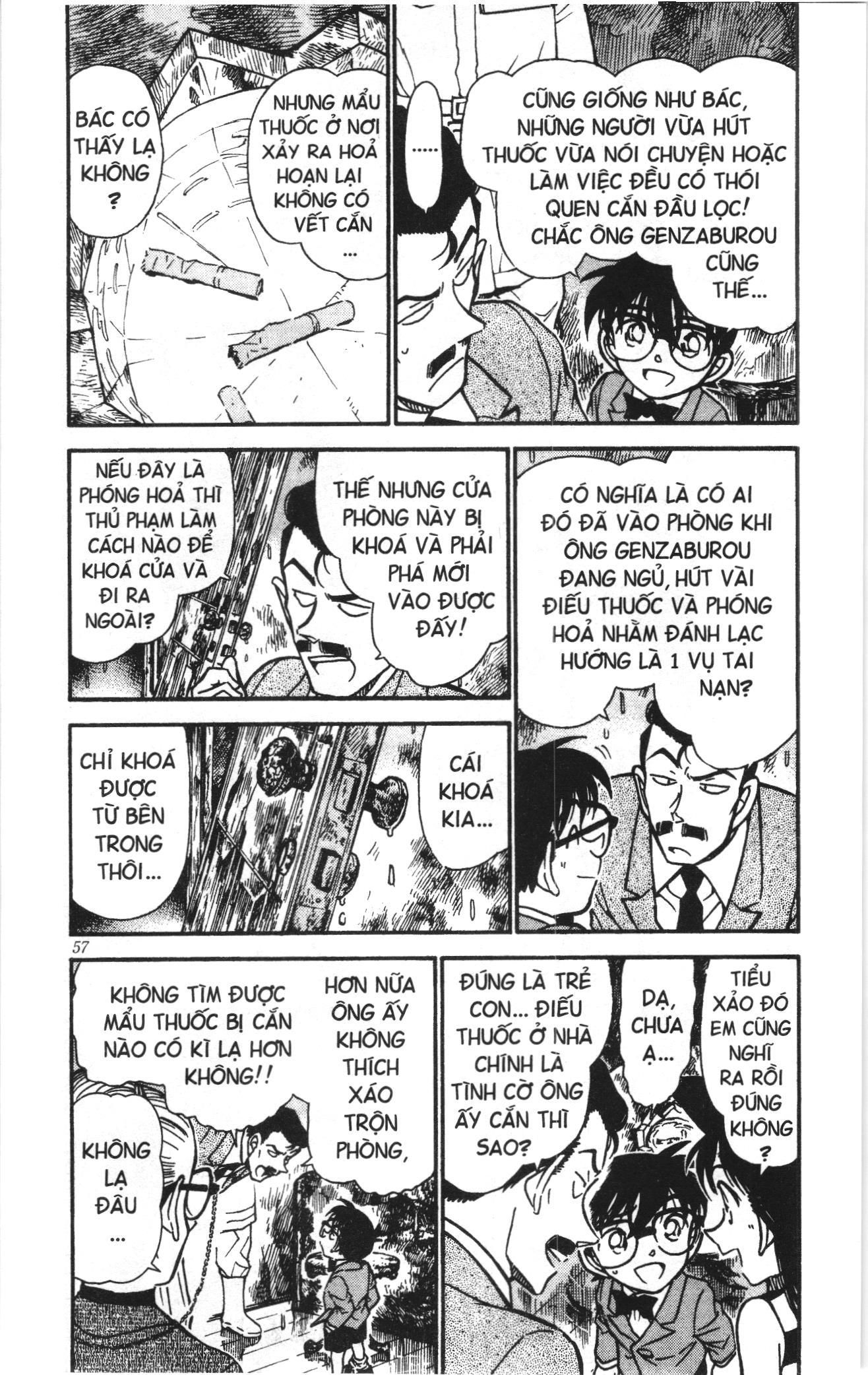 Thám tử lừng danh Conan Loạt truyện tranh: Chapter 481