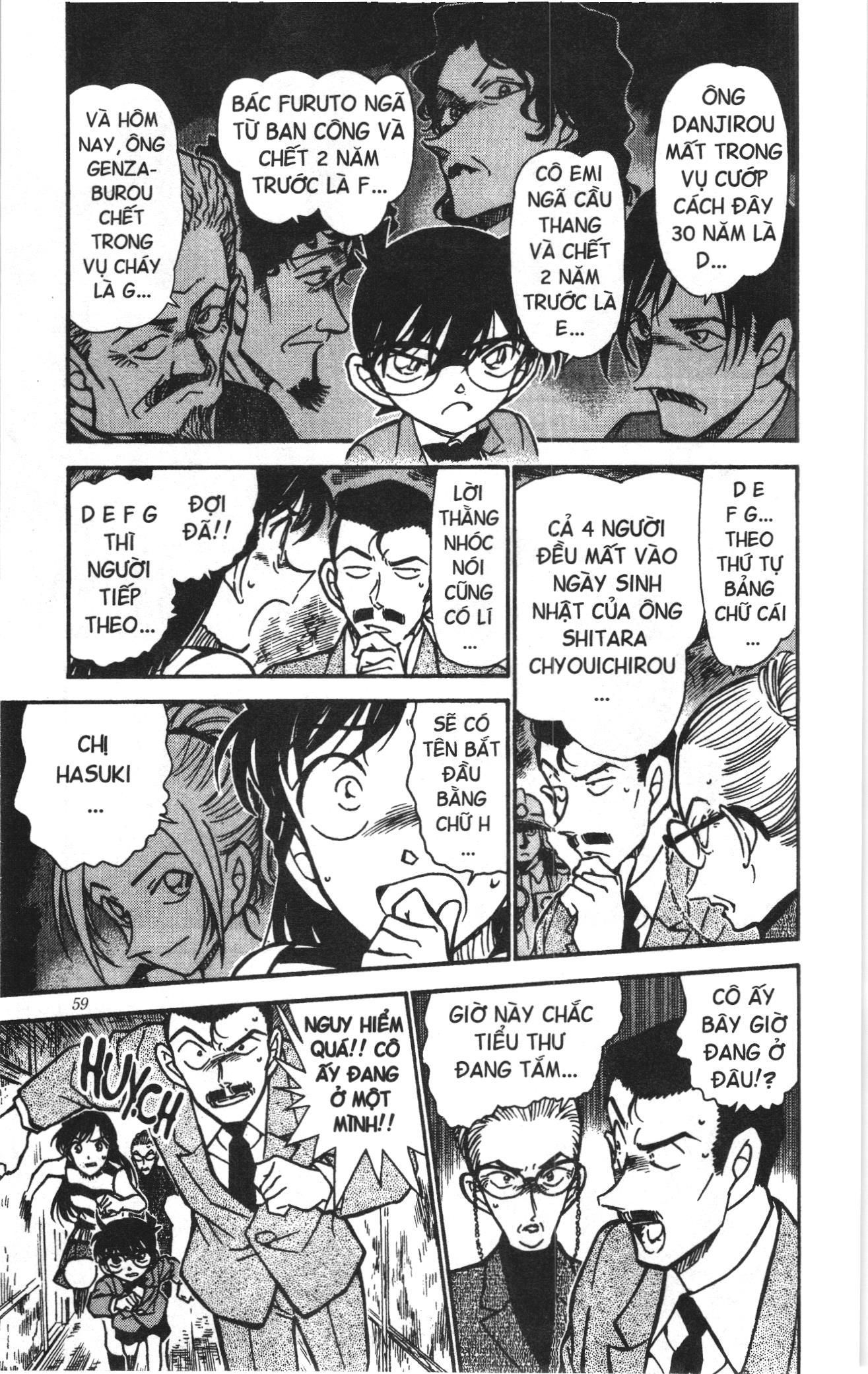 Thám tử lừng danh Conan Loạt truyện tranh: Chapter 481