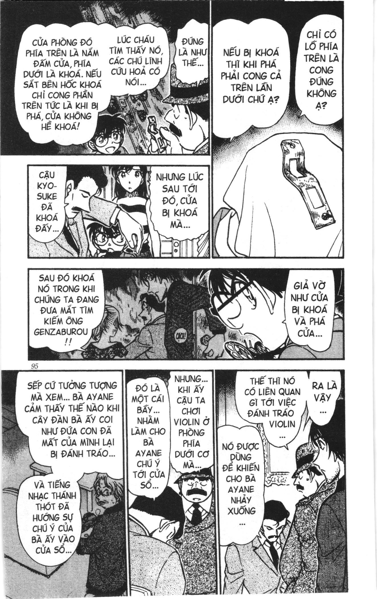 Thám tử lừng danh Conan Loạt truyện tranh: Chapter 483
