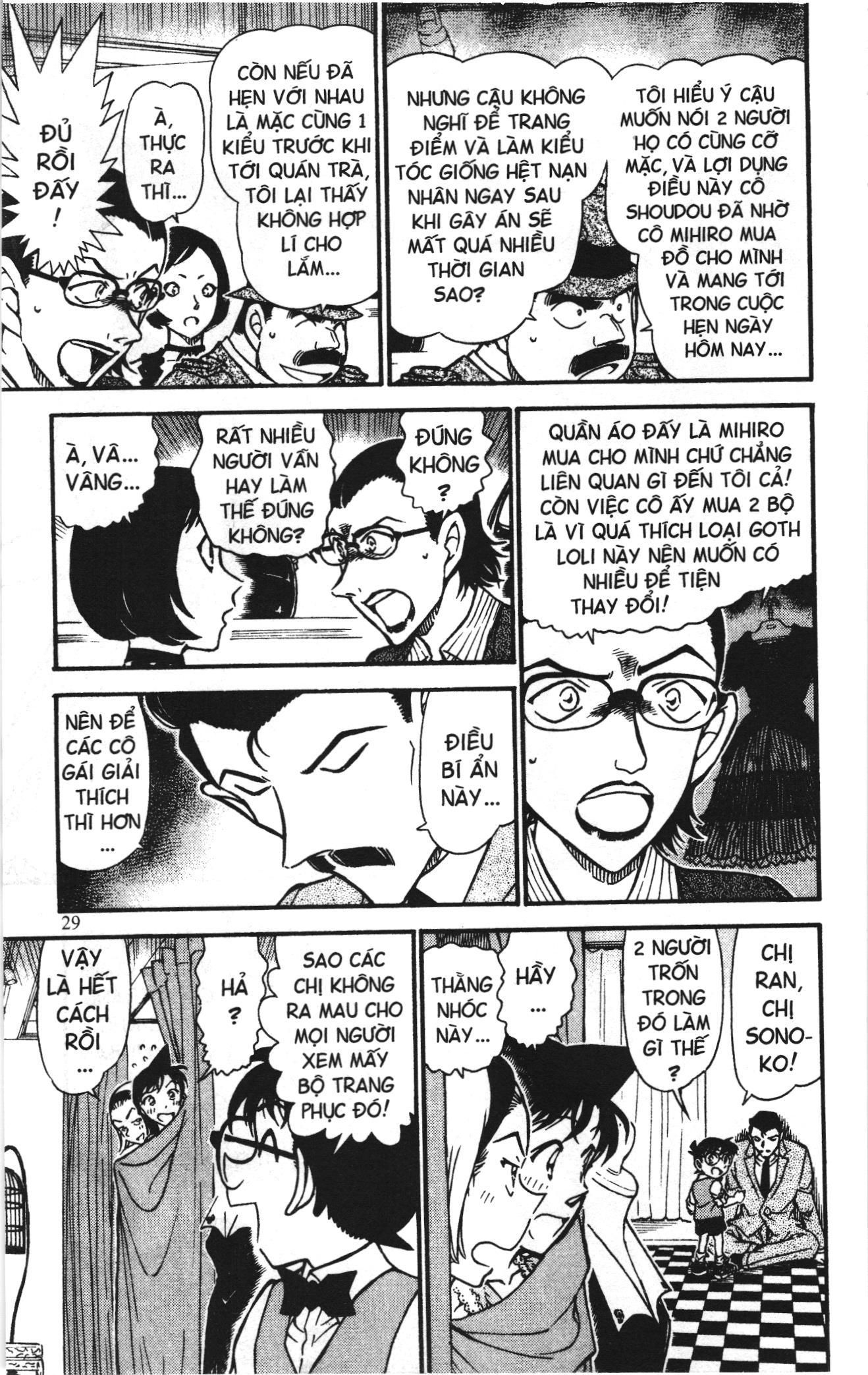 Thám tử lừng danh Conan Loạt truyện tranh: Chapter 710