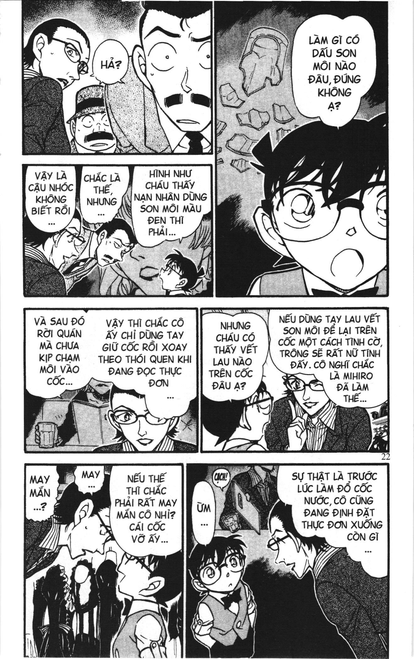 Thám tử lừng danh Conan Loạt truyện tranh: Chapter 710