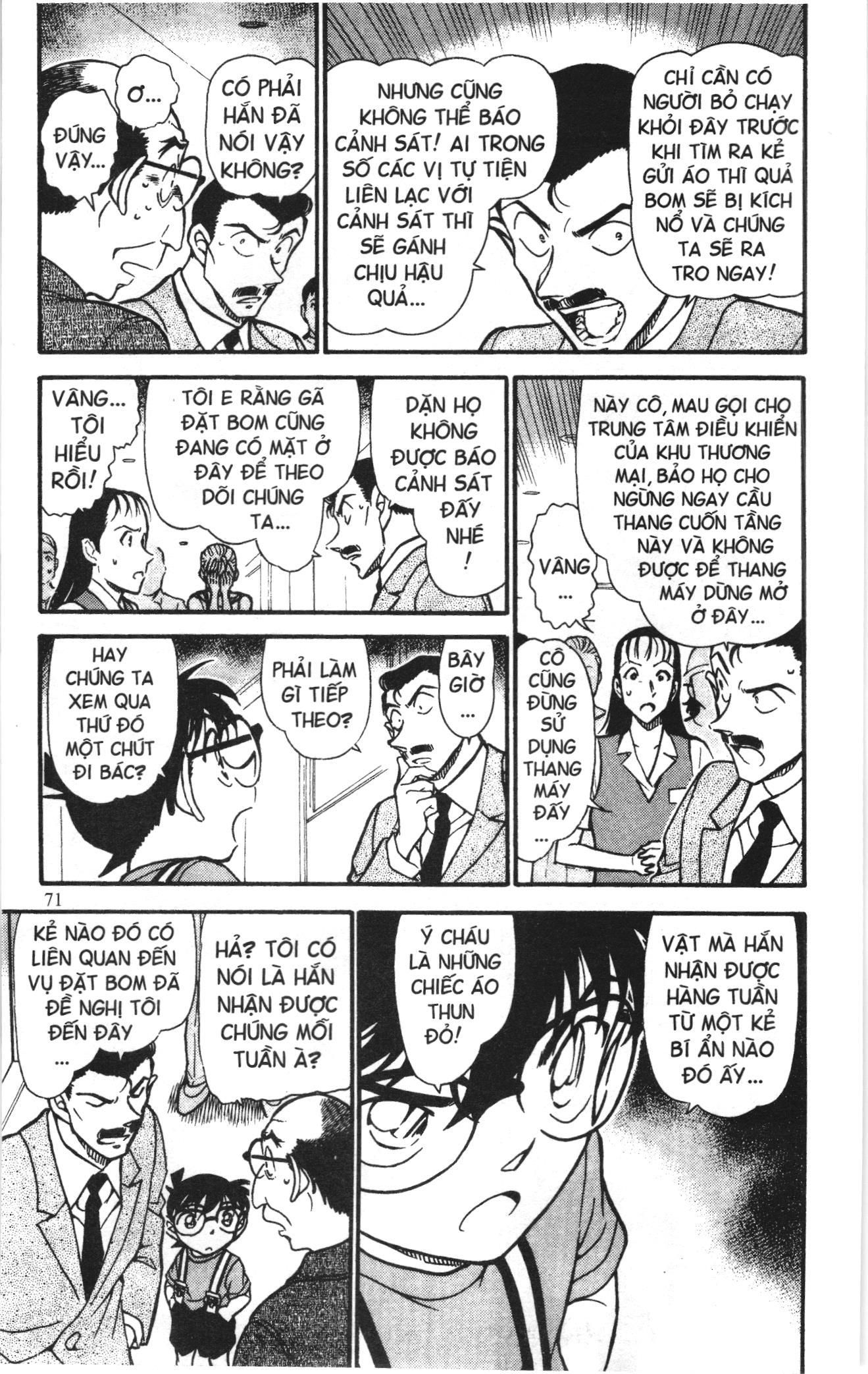 Thám tử lừng danh Conan Loạt truyện tranh: Chapter 713