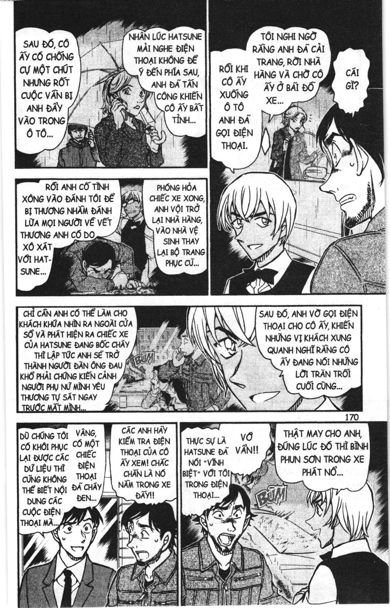 Thám tử lừng danh Conan Loạt truyện tranh: Chapter 806