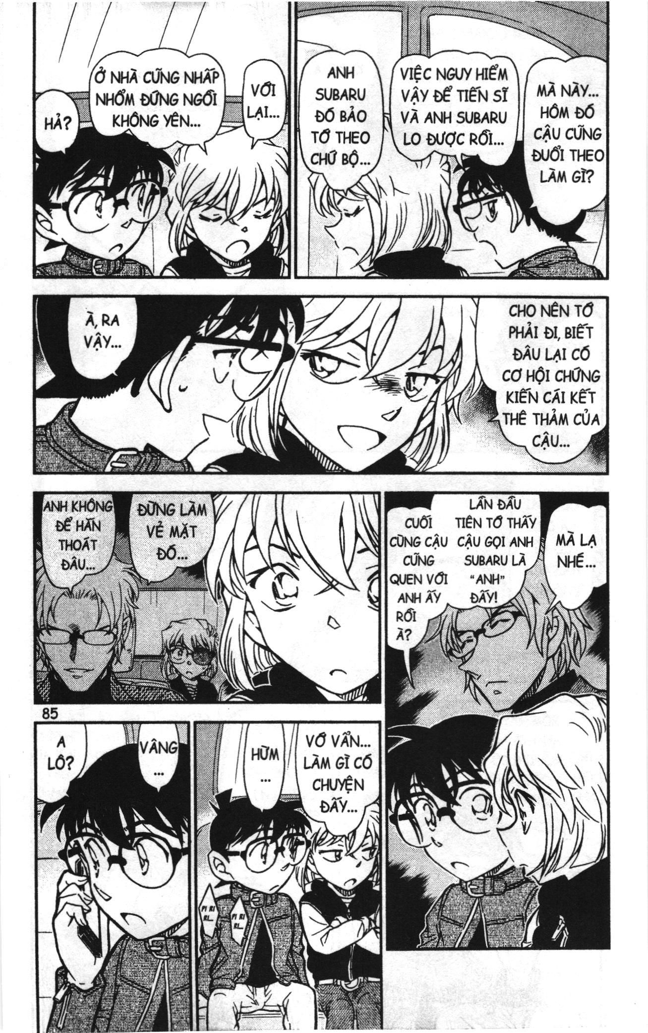 Thám tử lừng danh Conan Loạt truyện tranh: Chapter 812