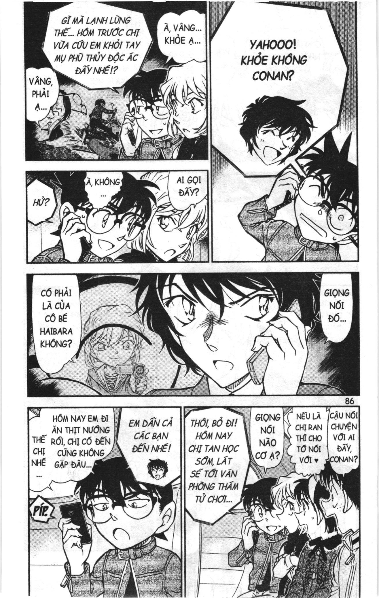 Thám tử lừng danh Conan Loạt truyện tranh: Chapter 812