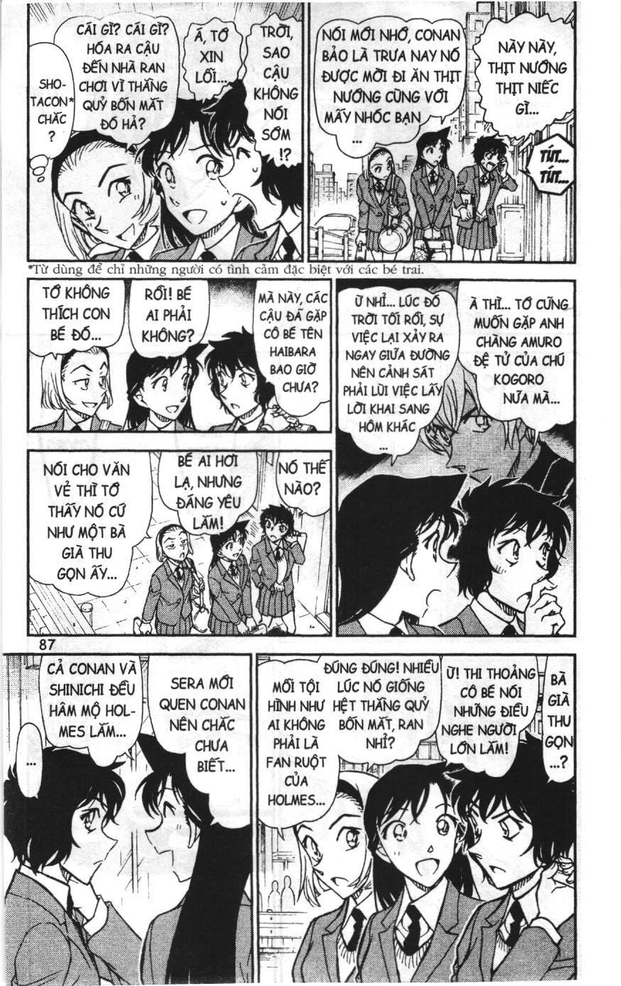Thám tử lừng danh Conan Loạt truyện tranh: Chapter 812