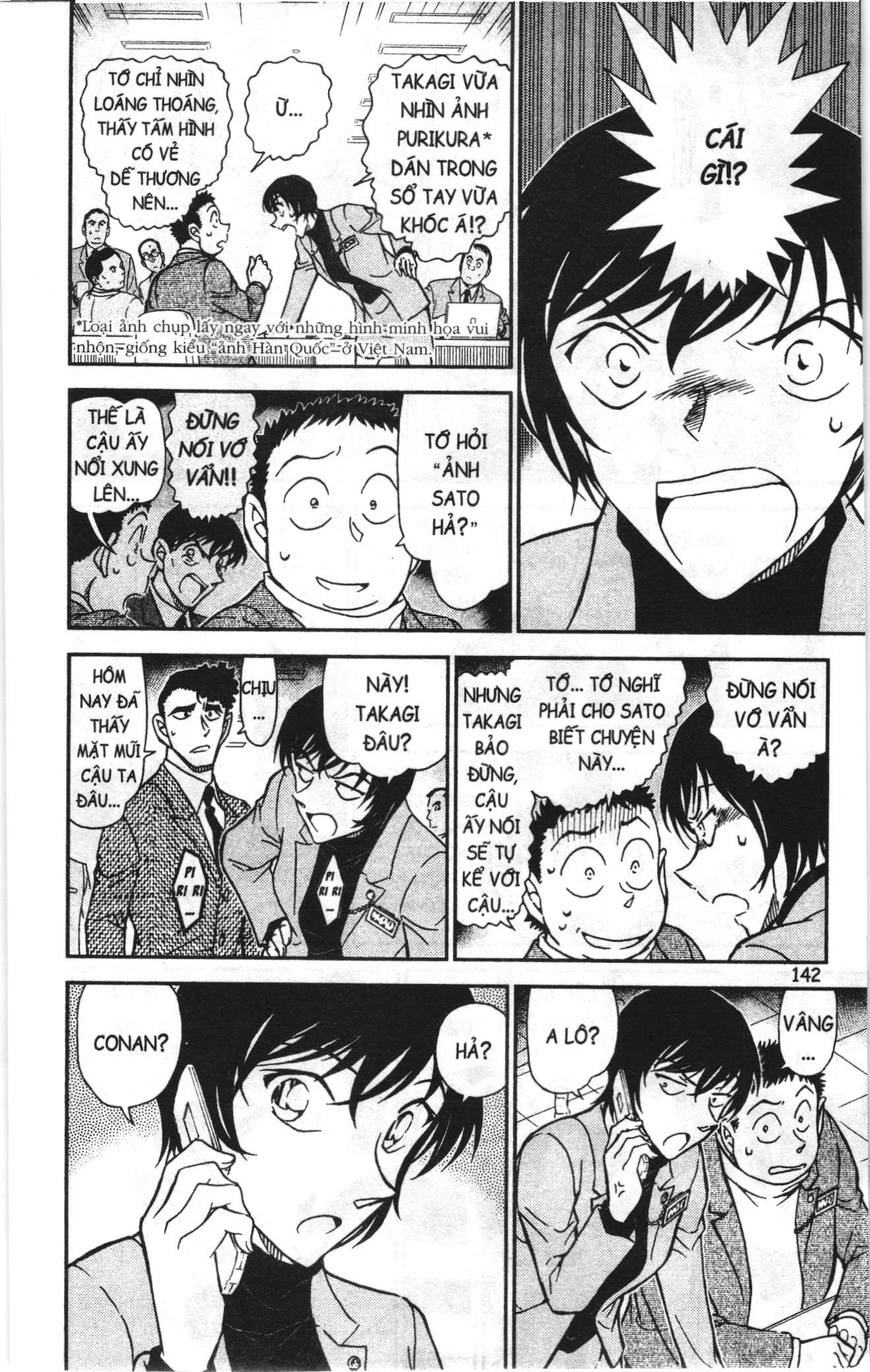 Thám tử lừng danh Conan Loạt truyện tranh: Chapter 815