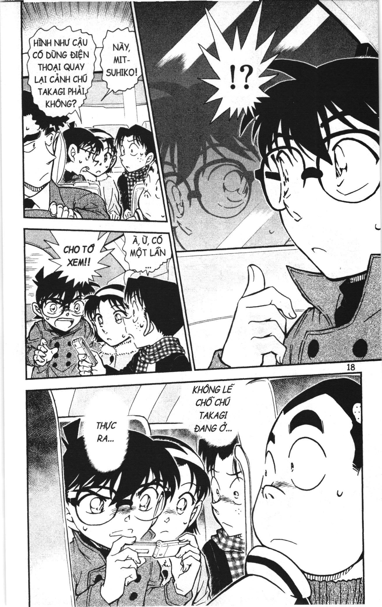 Thám tử lừng danh Conan Loạt truyện tranh: Chapter 818