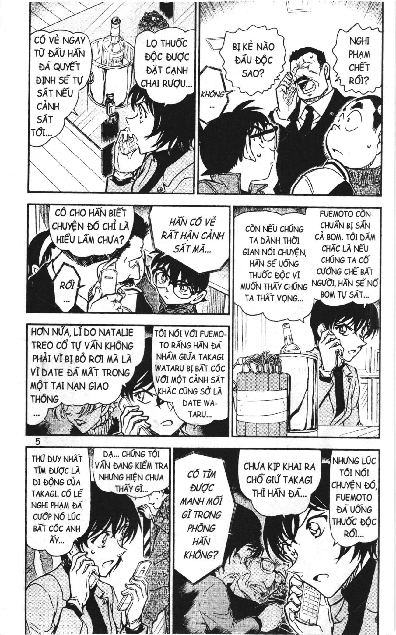 Thám tử lừng danh Conan Loạt truyện tranh: Chapter 818