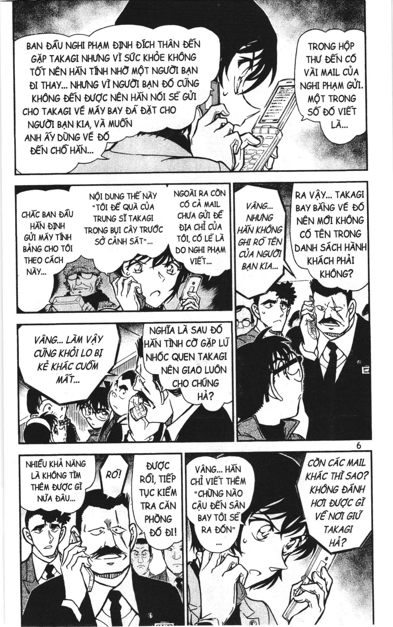 Thám tử lừng danh Conan Loạt truyện tranh: Chapter 818