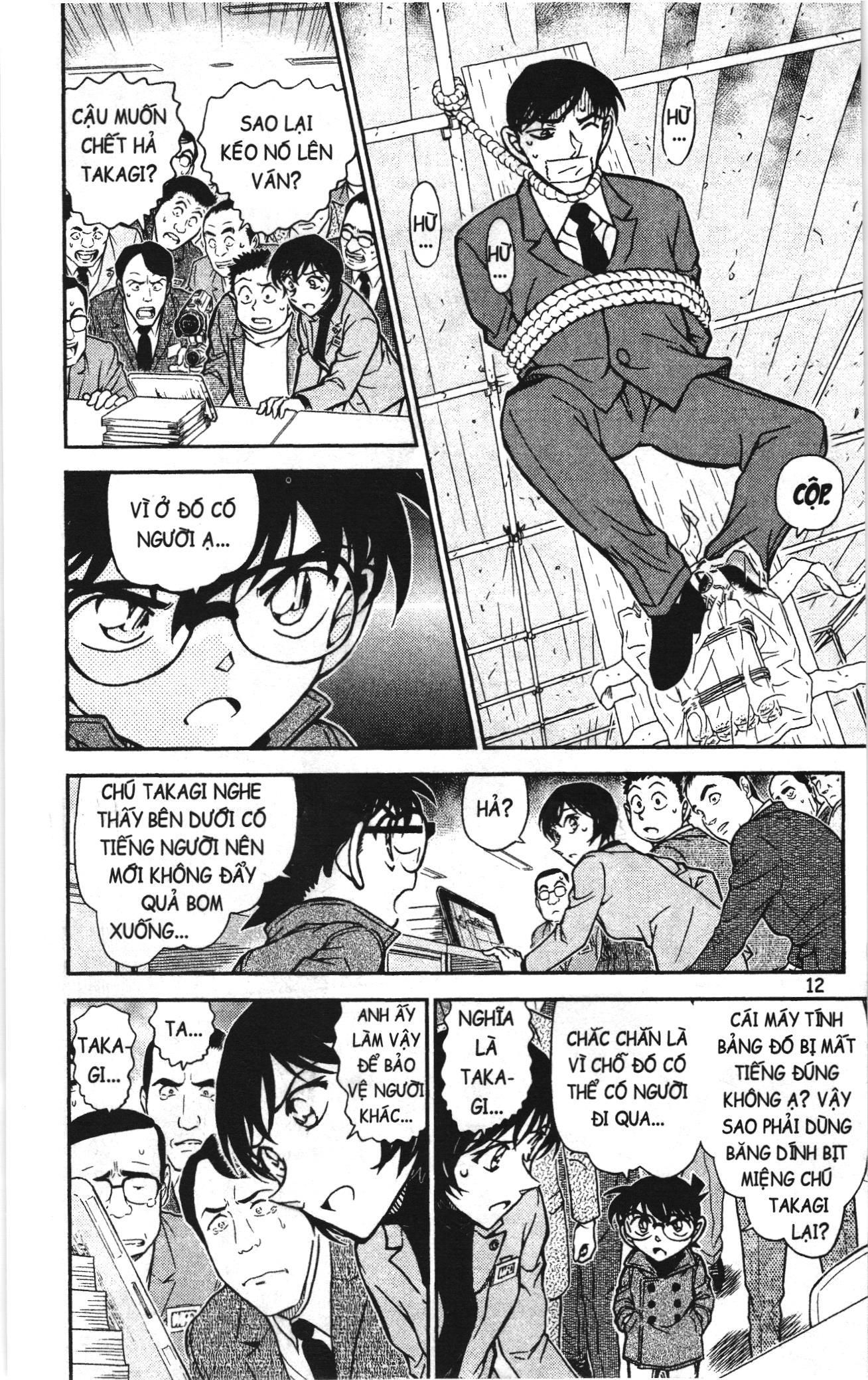 Thám tử lừng danh Conan Loạt truyện tranh: Chapter 818