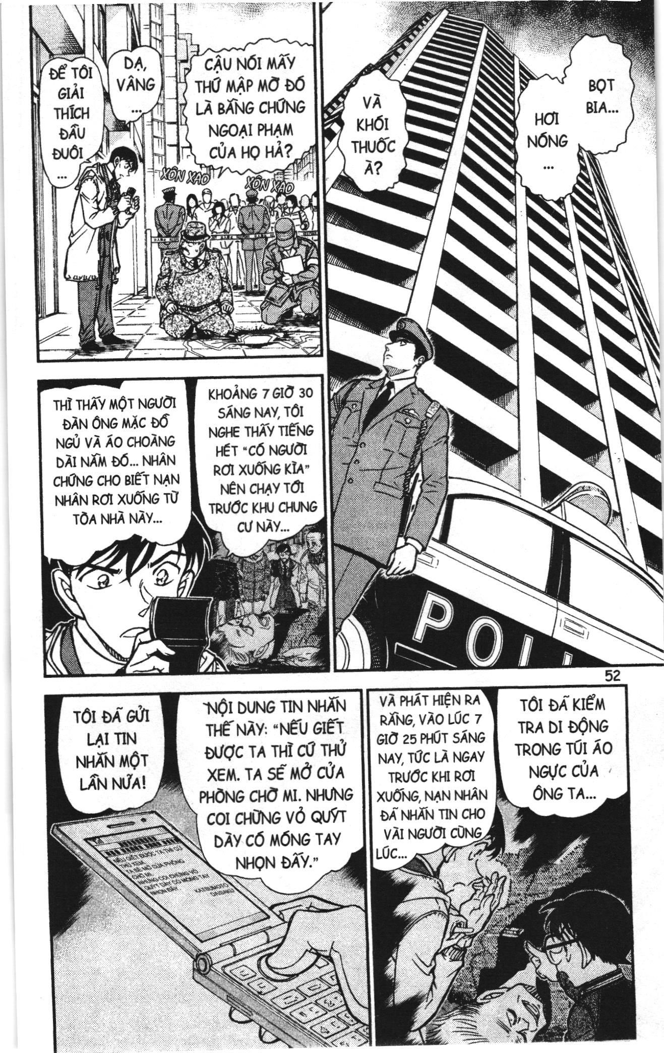 Thám tử lừng danh Conan Loạt truyện tranh: Chapter 821