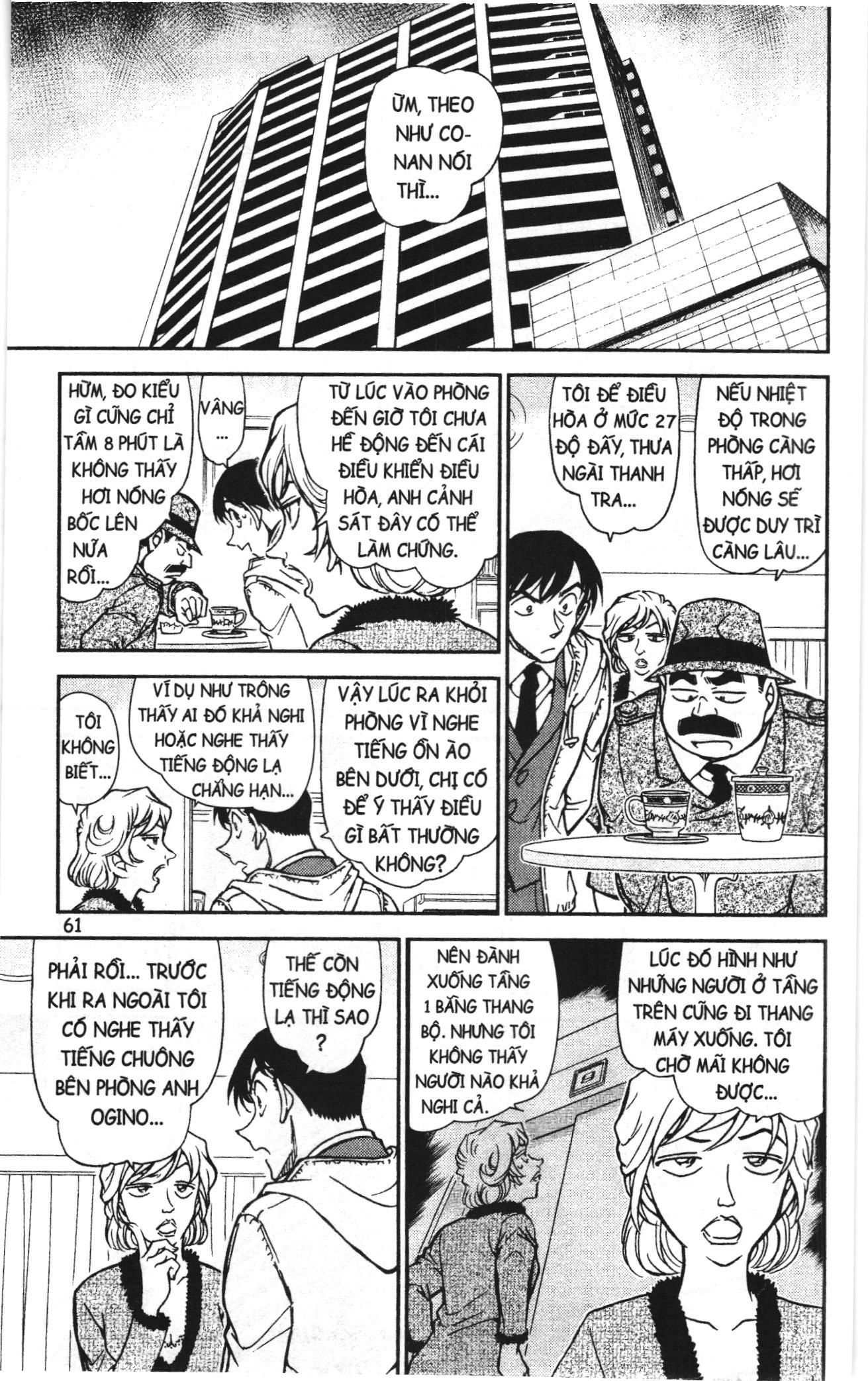 Thám tử lừng danh Conan Loạt truyện tranh: Chapter 821