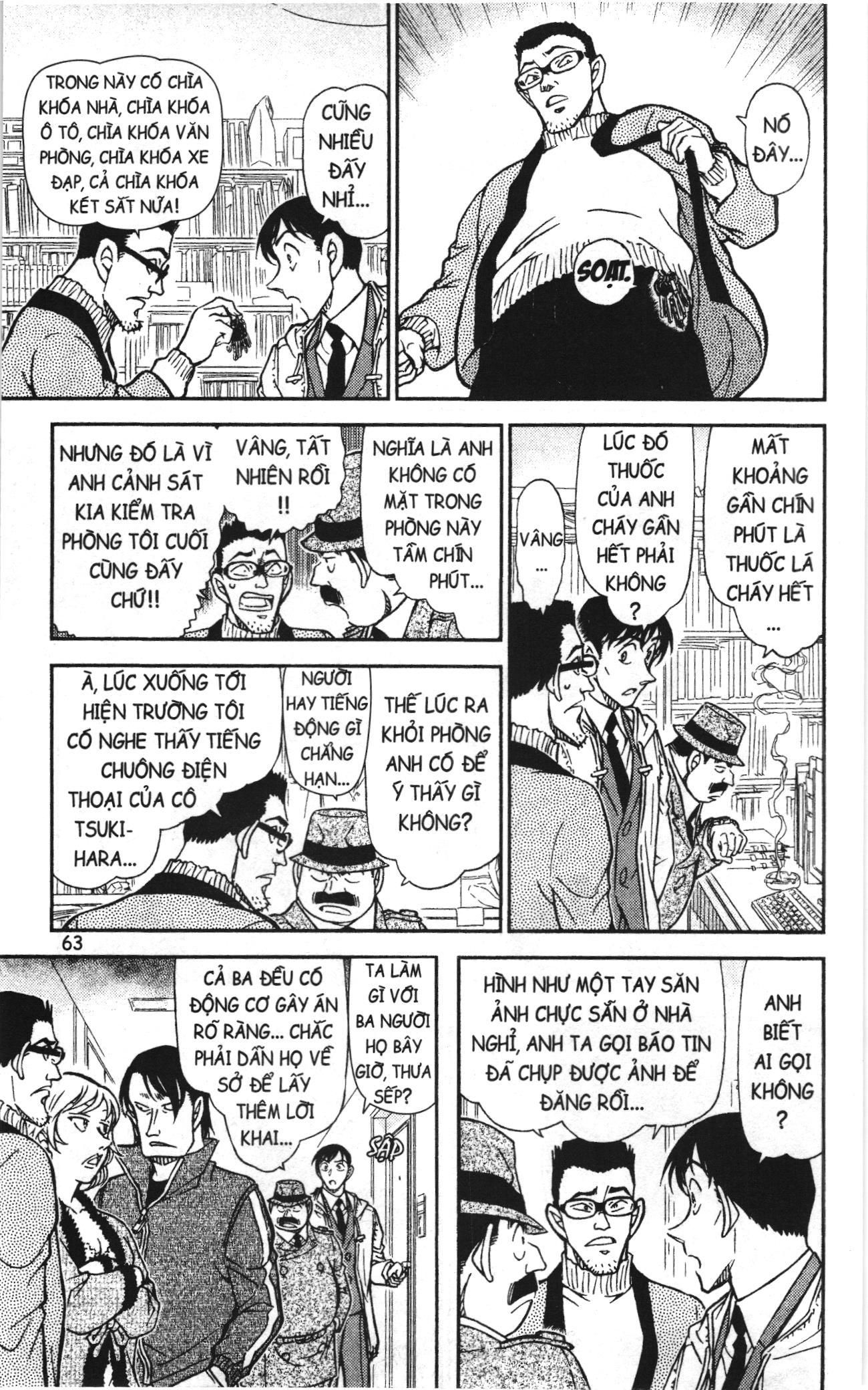 Thám tử lừng danh Conan Loạt truyện tranh: Chapter 821