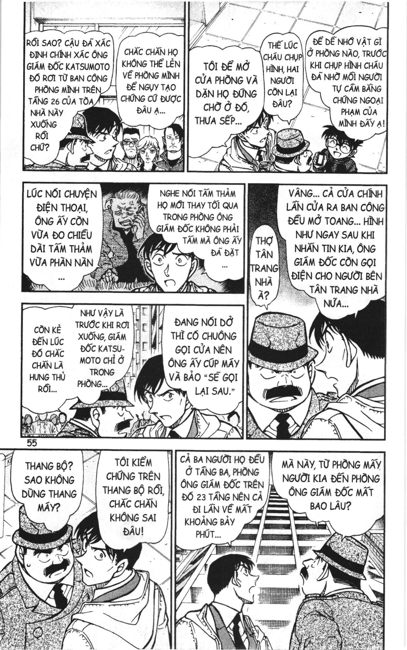 Thám tử lừng danh Conan Loạt truyện tranh: Chapter 821