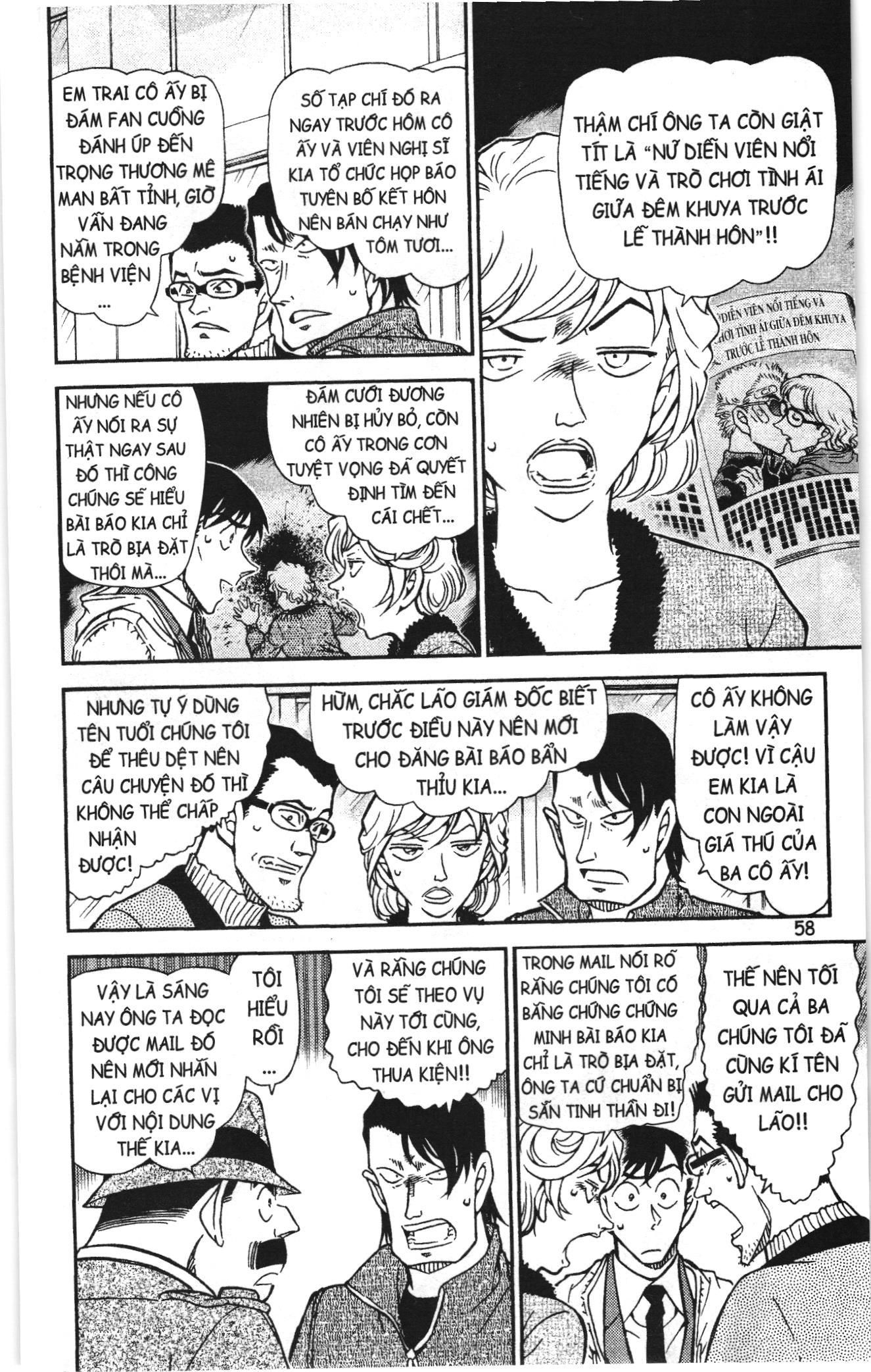 Thám tử lừng danh Conan Loạt truyện tranh: Chapter 821