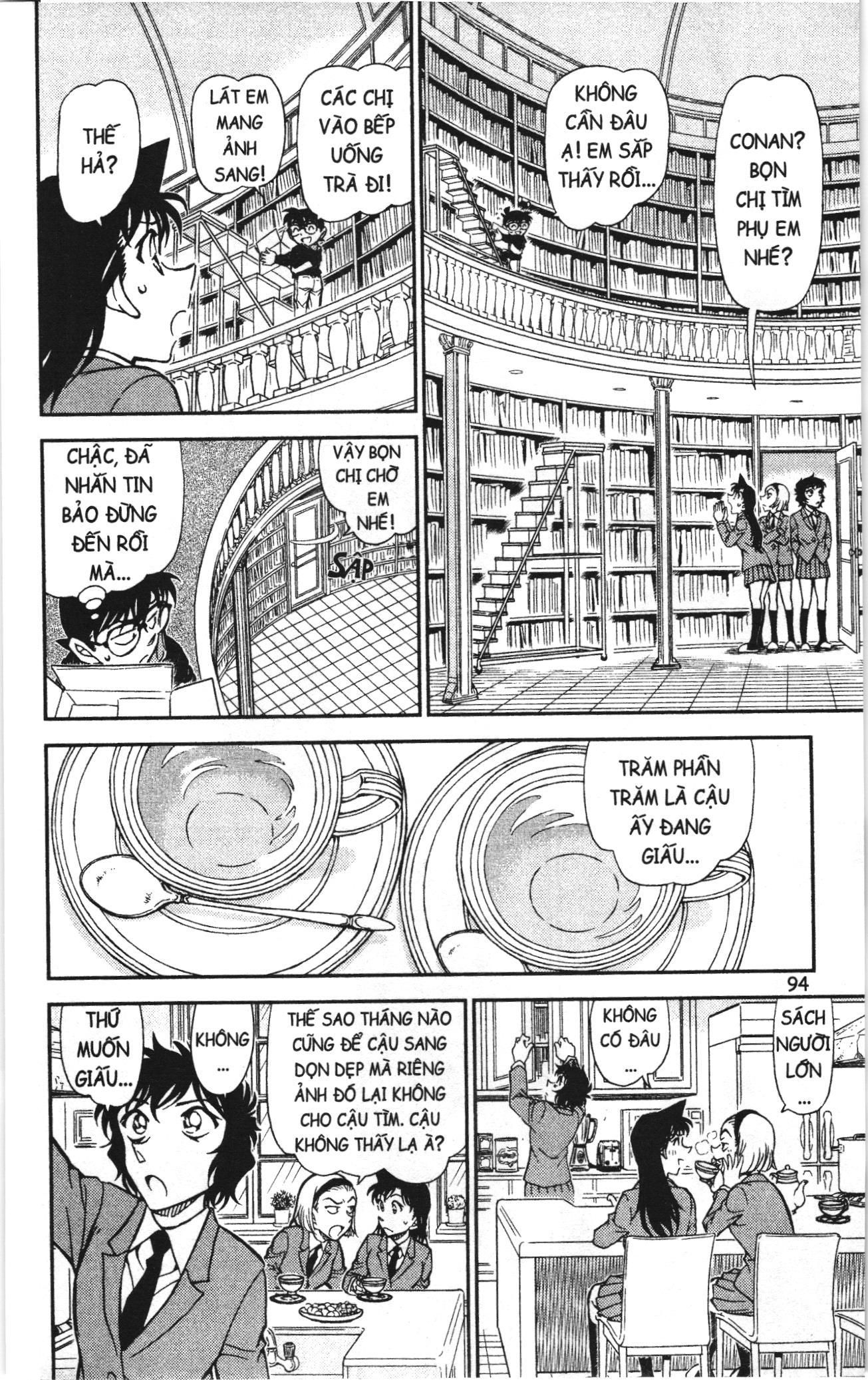 Thám tử lừng danh Conan Loạt truyện tranh: Chapter 823