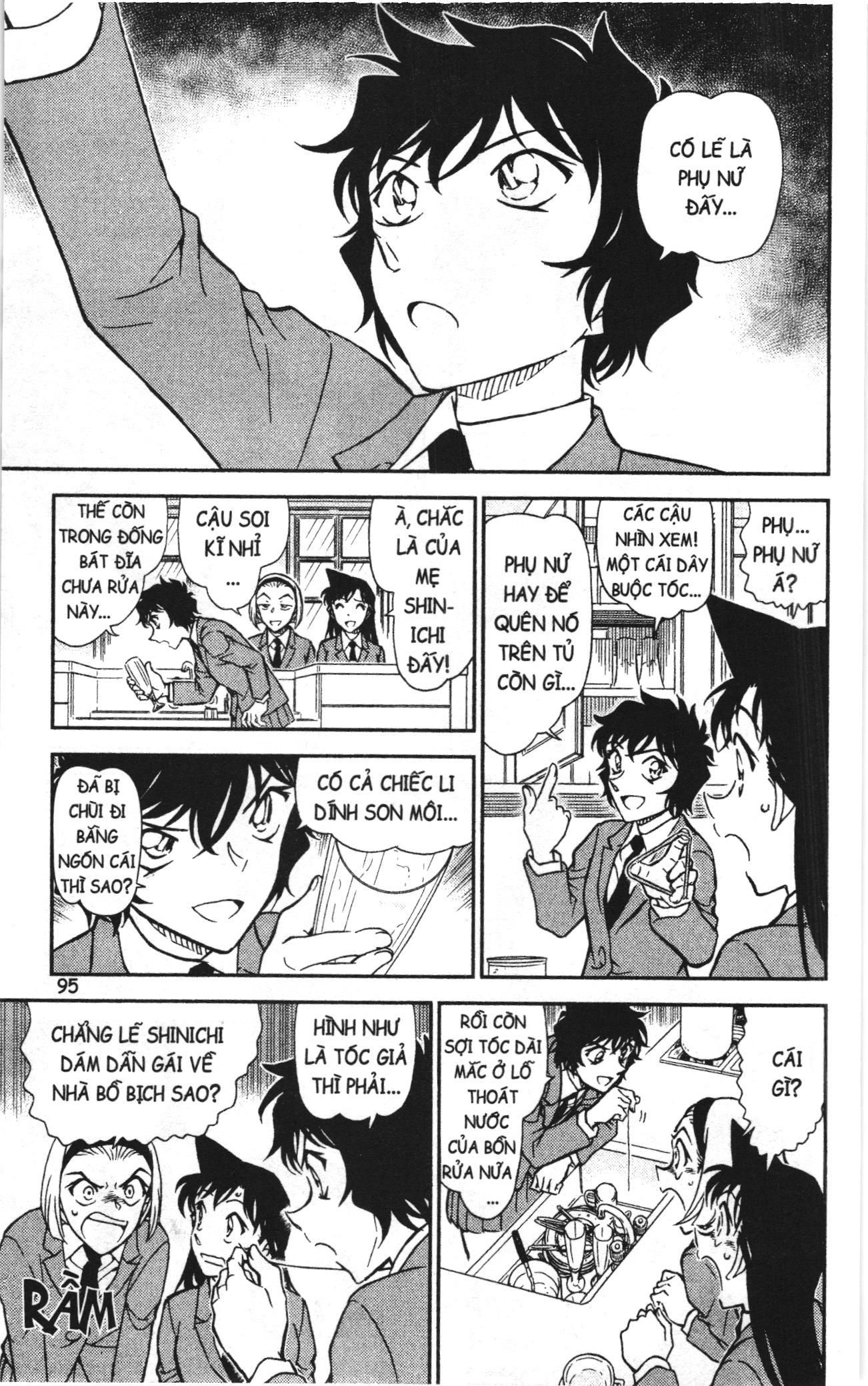 Thám tử lừng danh Conan Loạt truyện tranh: Chapter 823