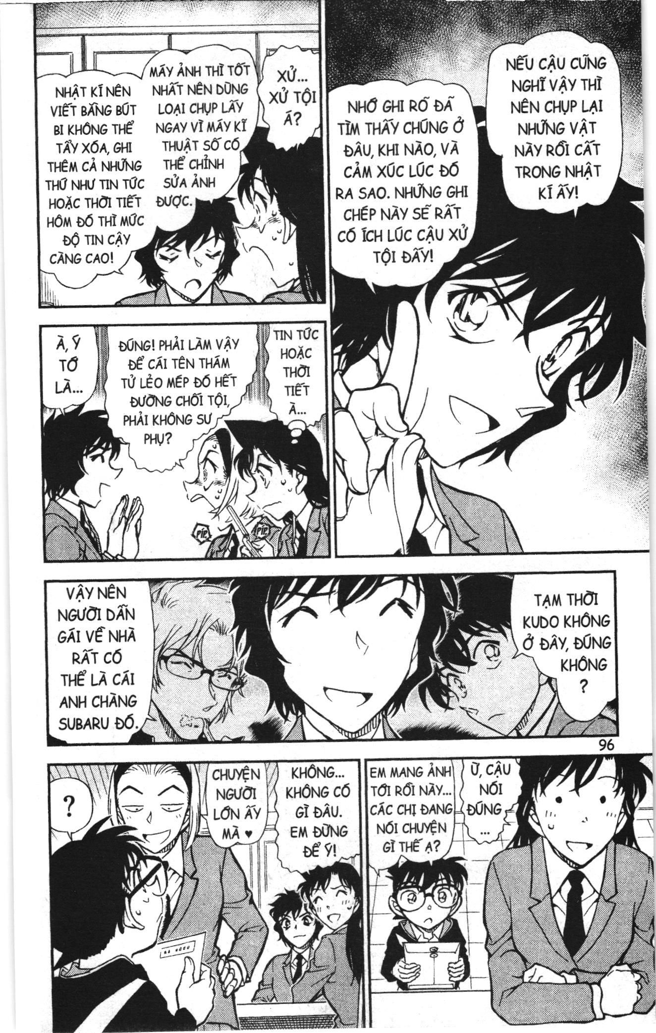 Thám tử lừng danh Conan Loạt truyện tranh: Chapter 823