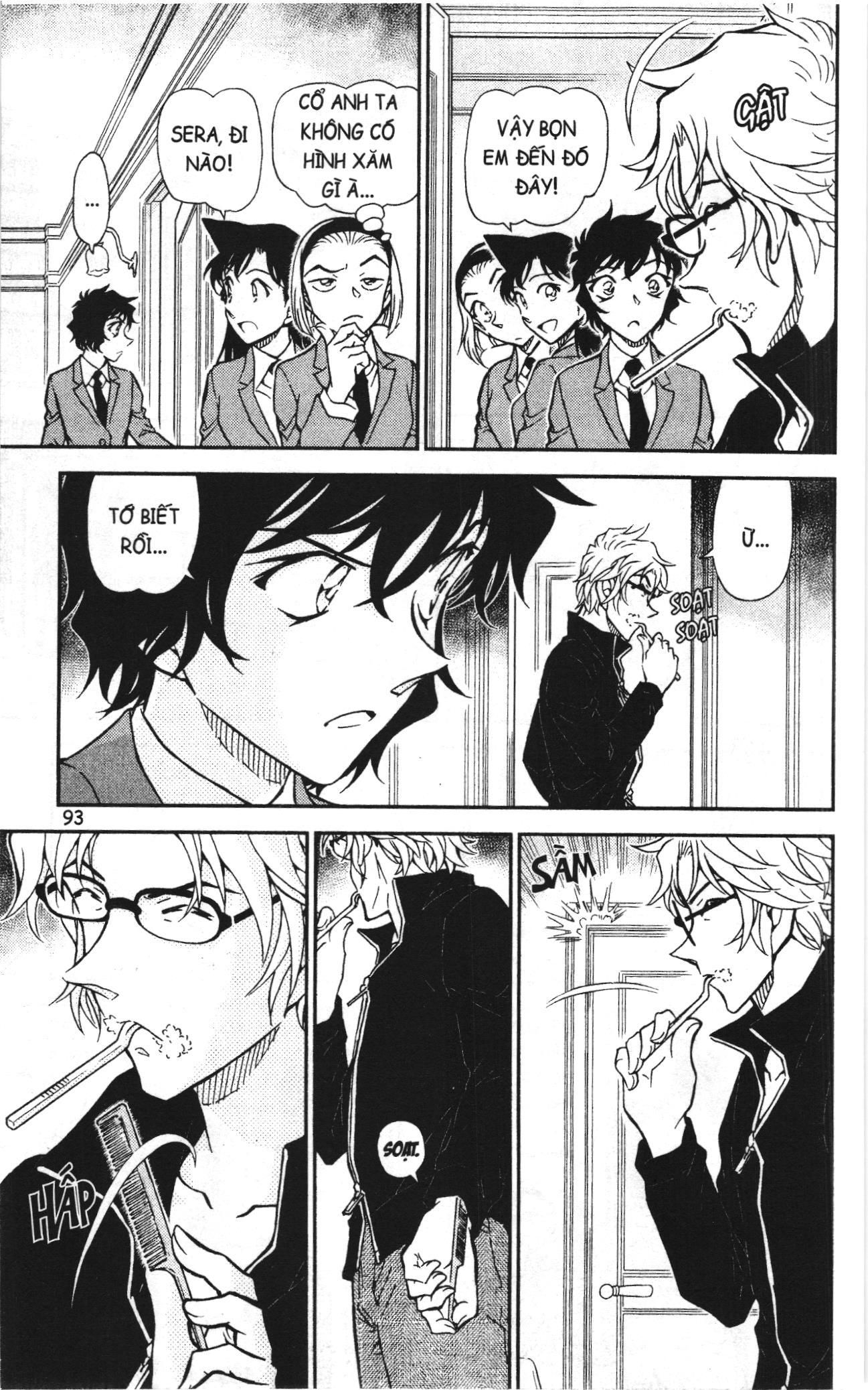 Thám tử lừng danh Conan Loạt truyện tranh: Chapter 823