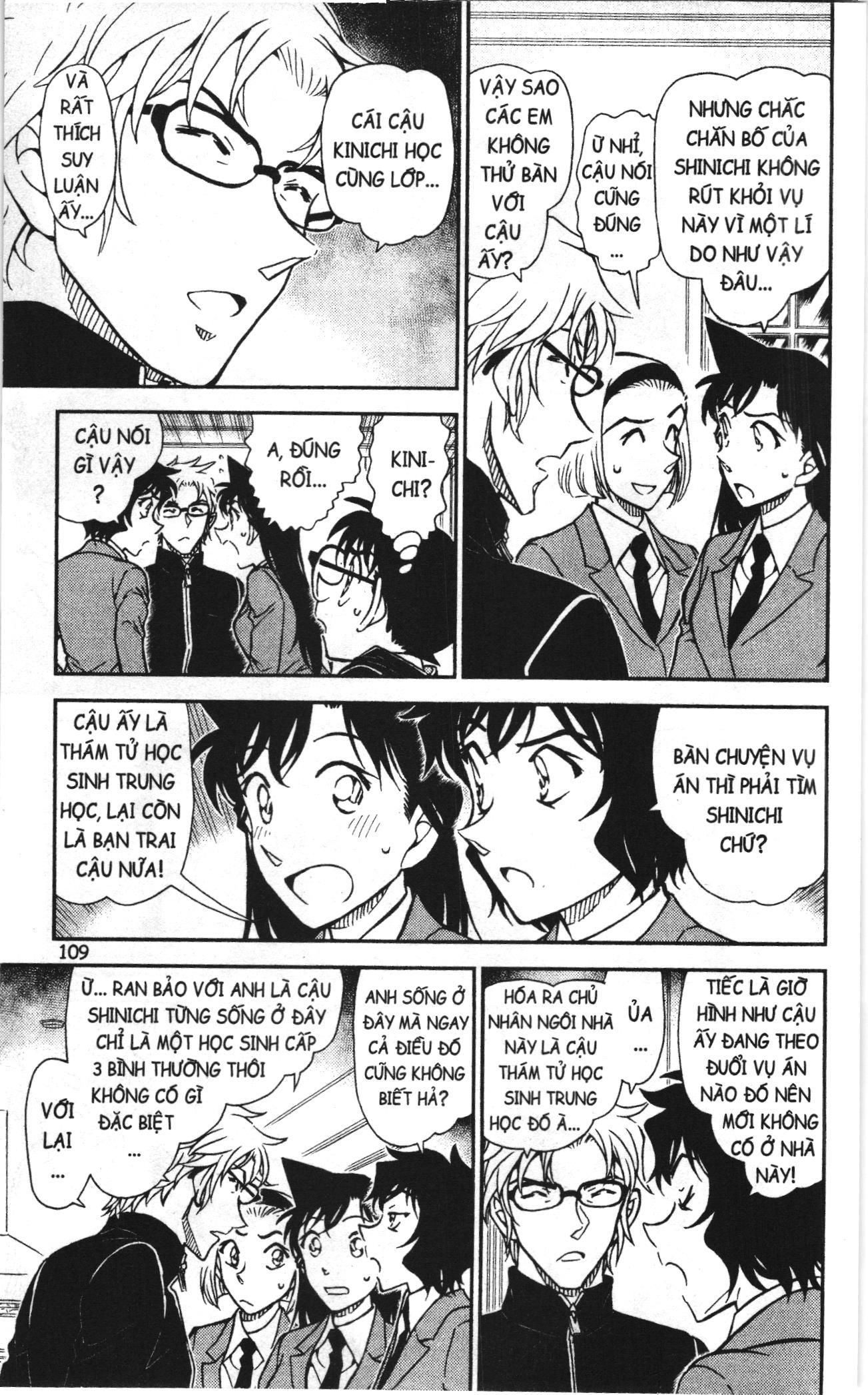 Thám tử lừng danh Conan Loạt truyện tranh: Chapter 827