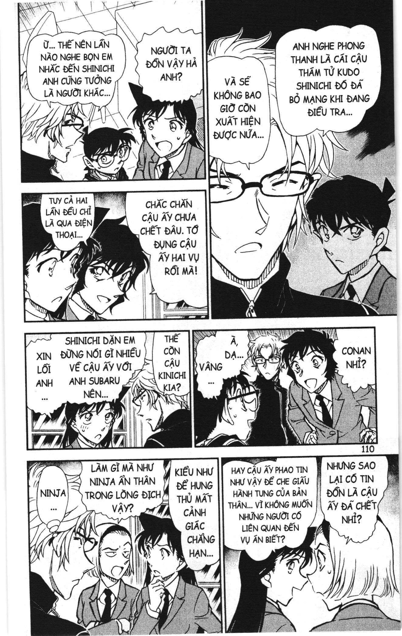 Thám tử lừng danh Conan Loạt truyện tranh: Chapter 827