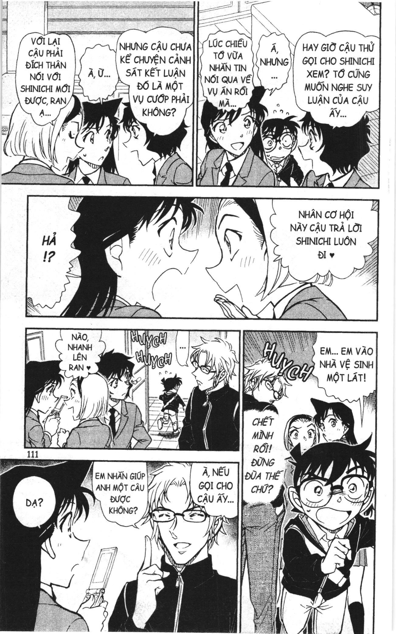 Thám tử lừng danh Conan Loạt truyện tranh: Chapter 827