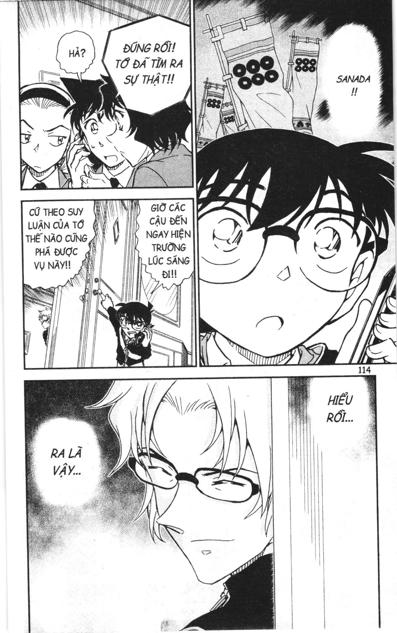Thám tử lừng danh Conan Loạt truyện tranh: Chapter 827