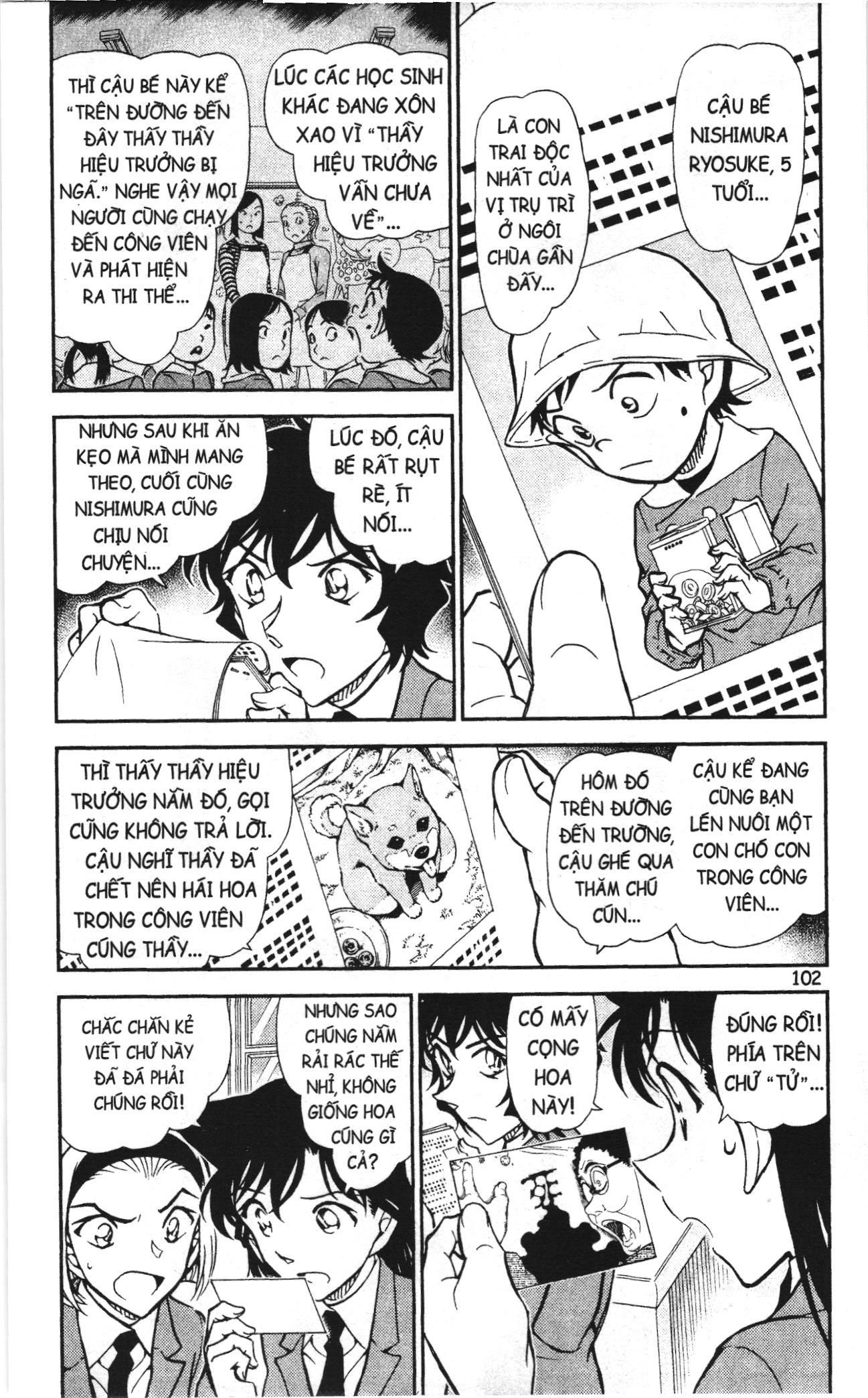 Thám tử lừng danh Conan Loạt truyện tranh: Chapter 827