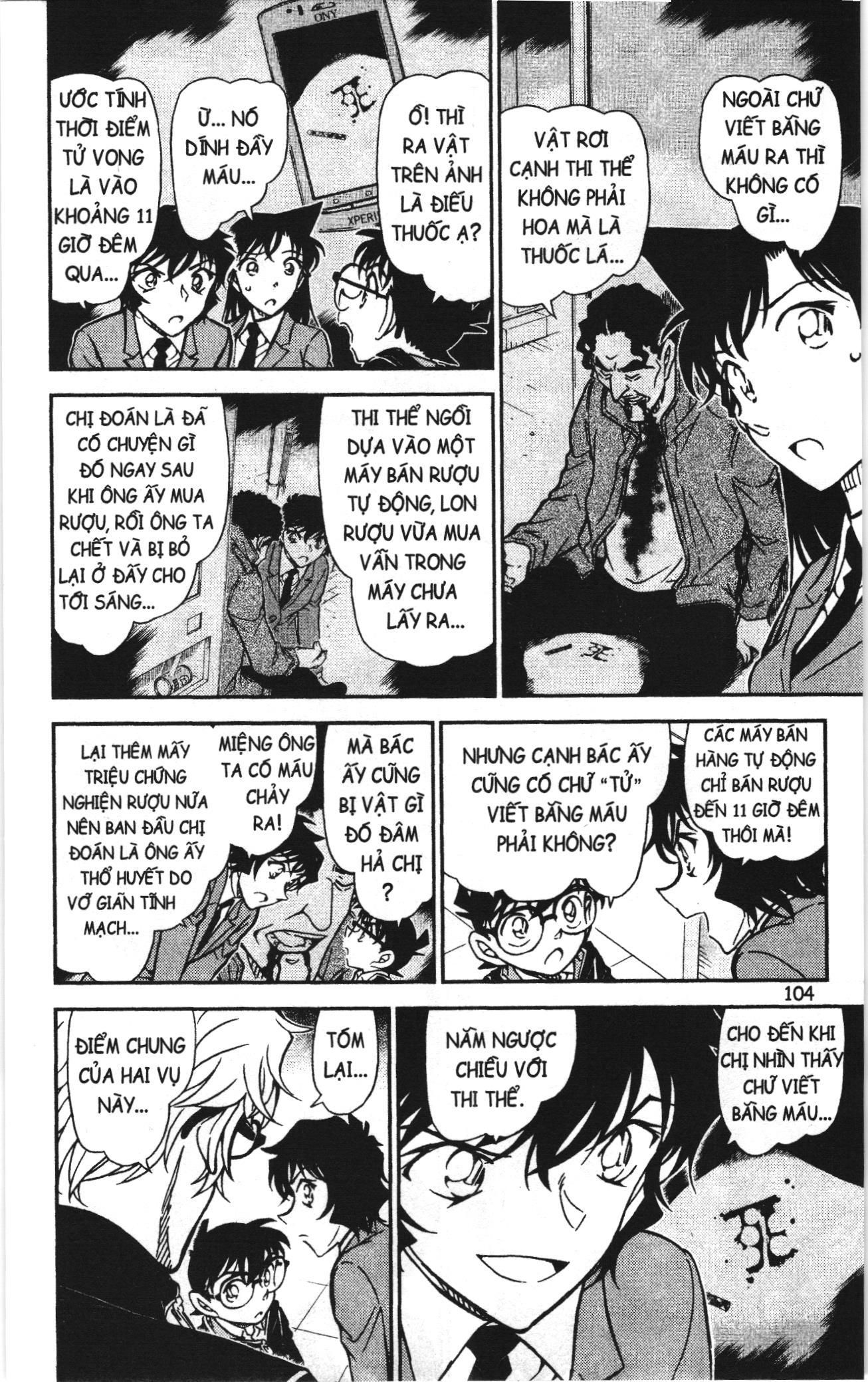 Thám tử lừng danh Conan Loạt truyện tranh: Chapter 827