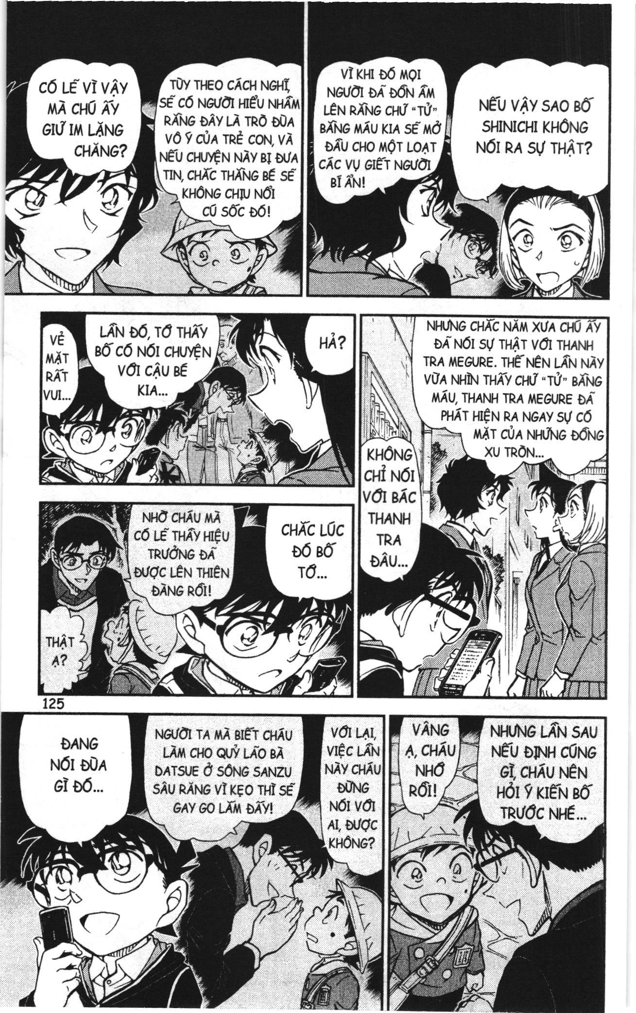 Thám tử lừng danh Conan Loạt truyện tranh: Chapter 828