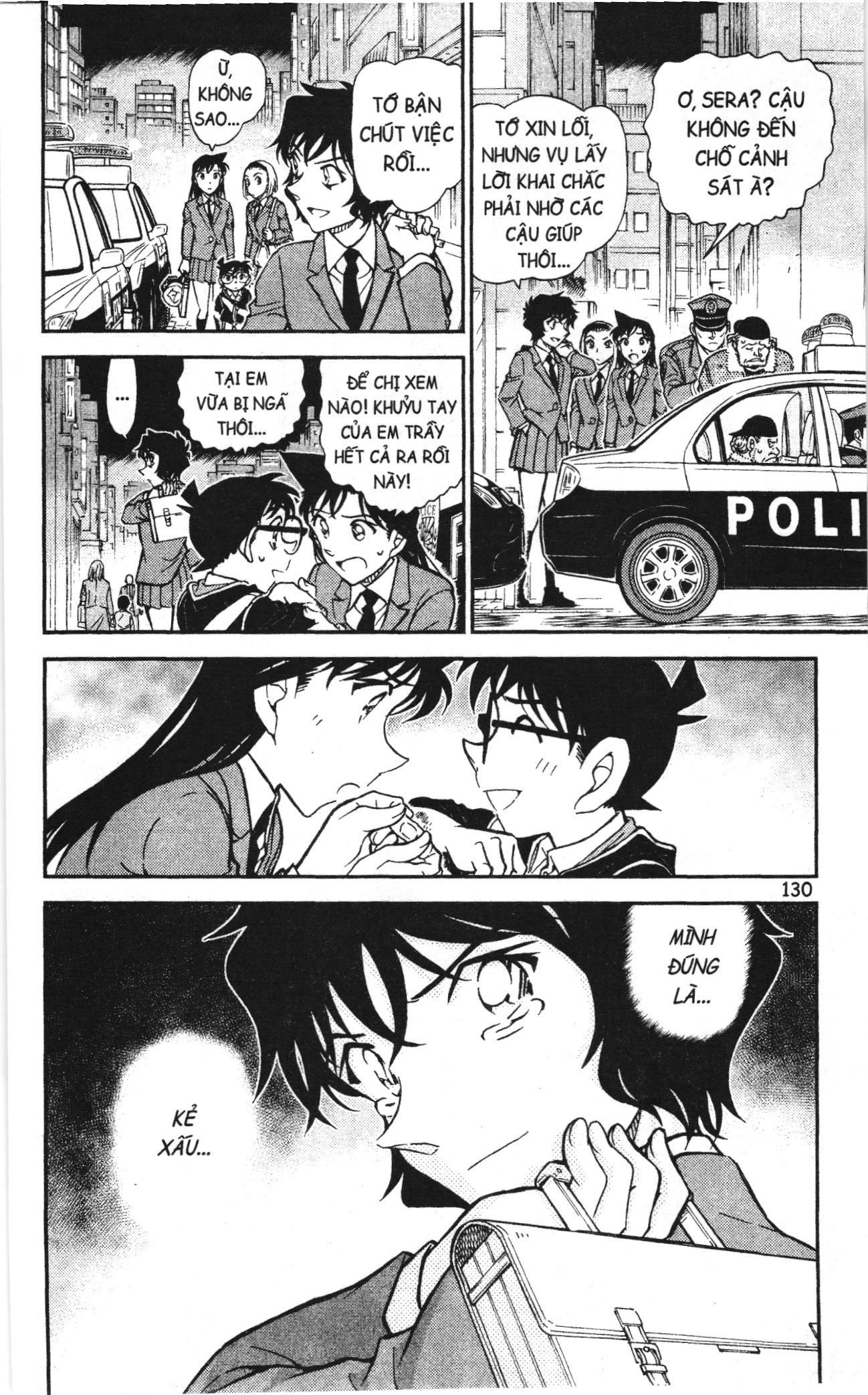 Thám tử lừng danh Conan Loạt truyện tranh: Chapter 828