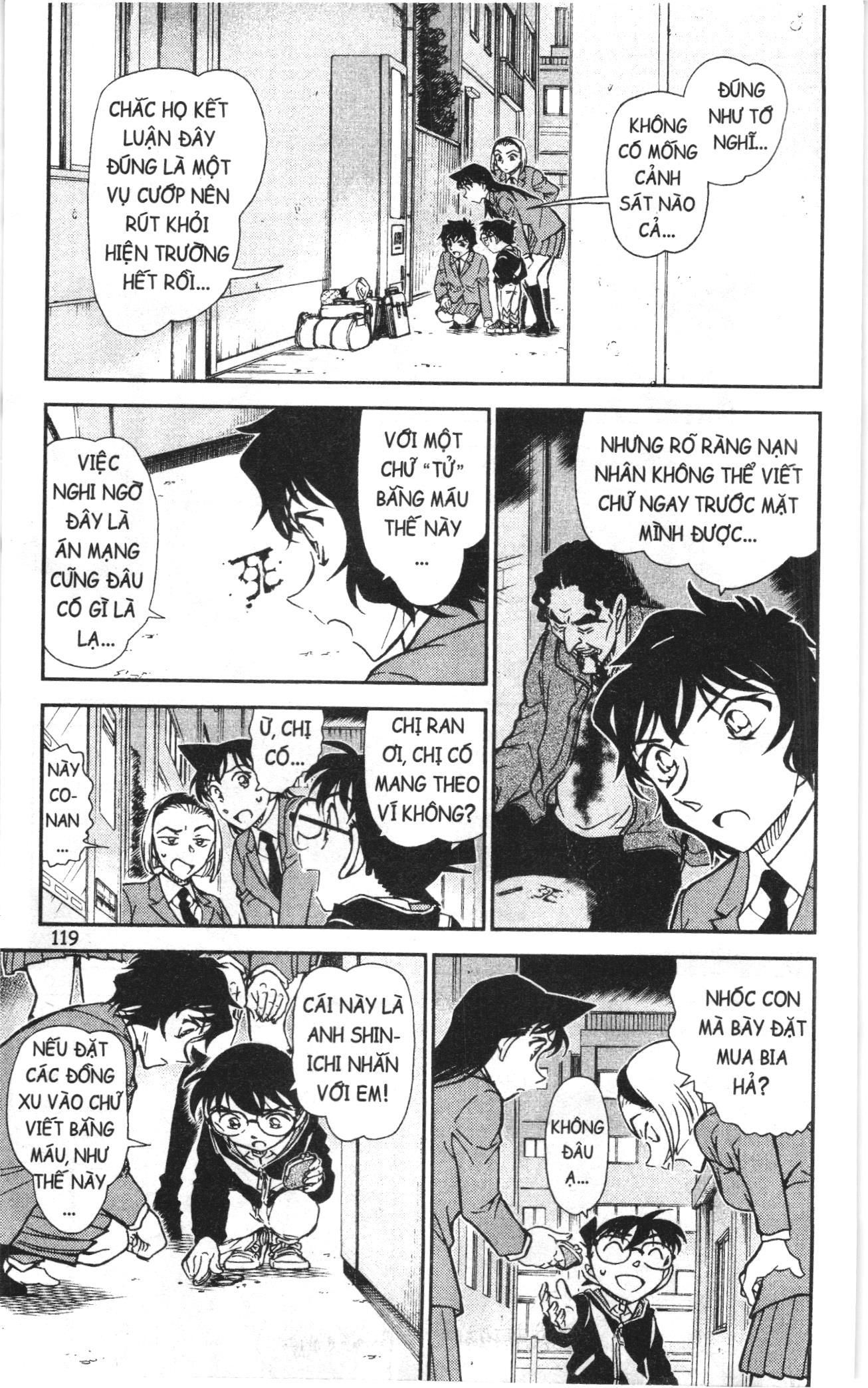 Thám tử lừng danh Conan Loạt truyện tranh: Chapter 828