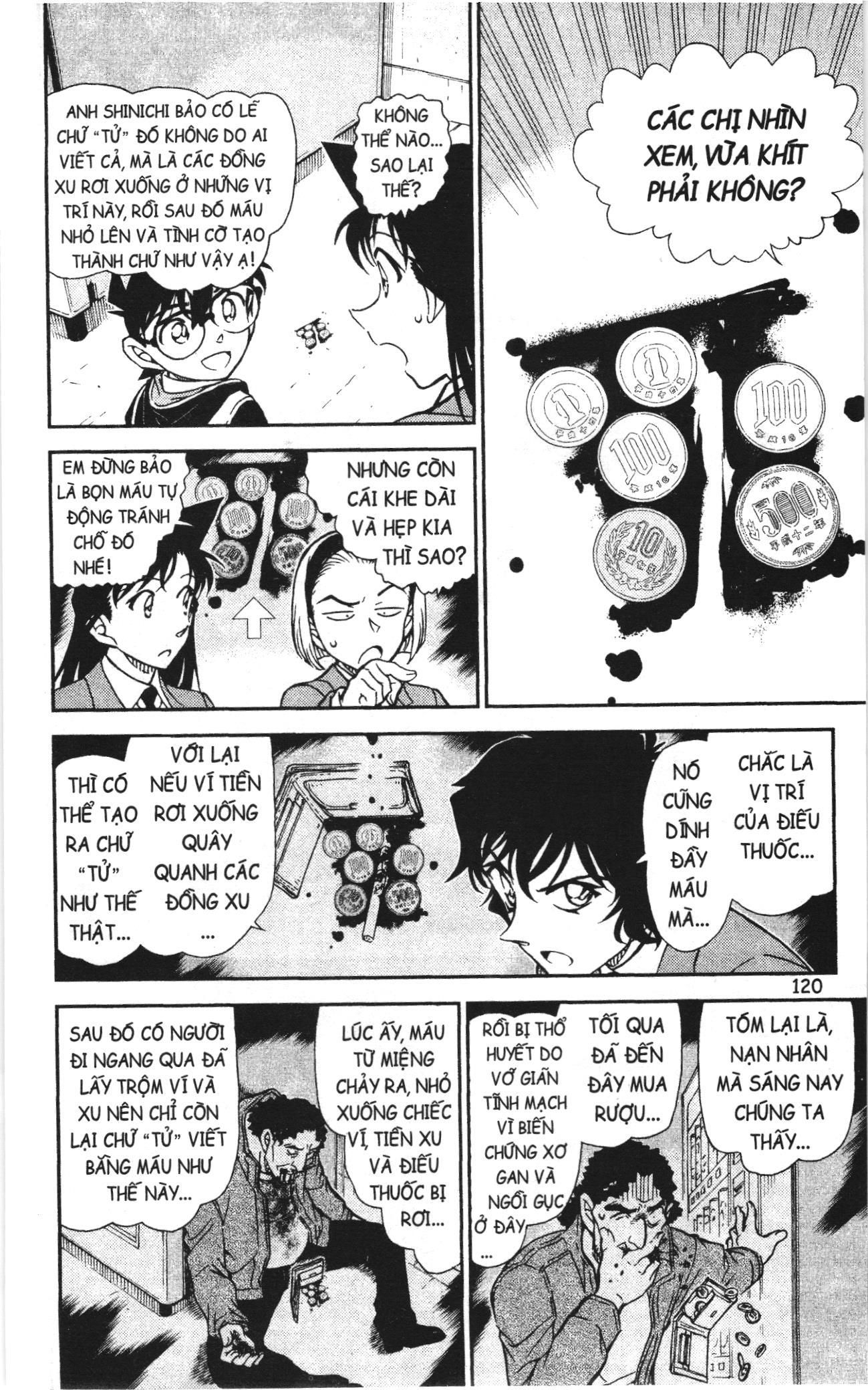 Thám tử lừng danh Conan Loạt truyện tranh: Chapter 828