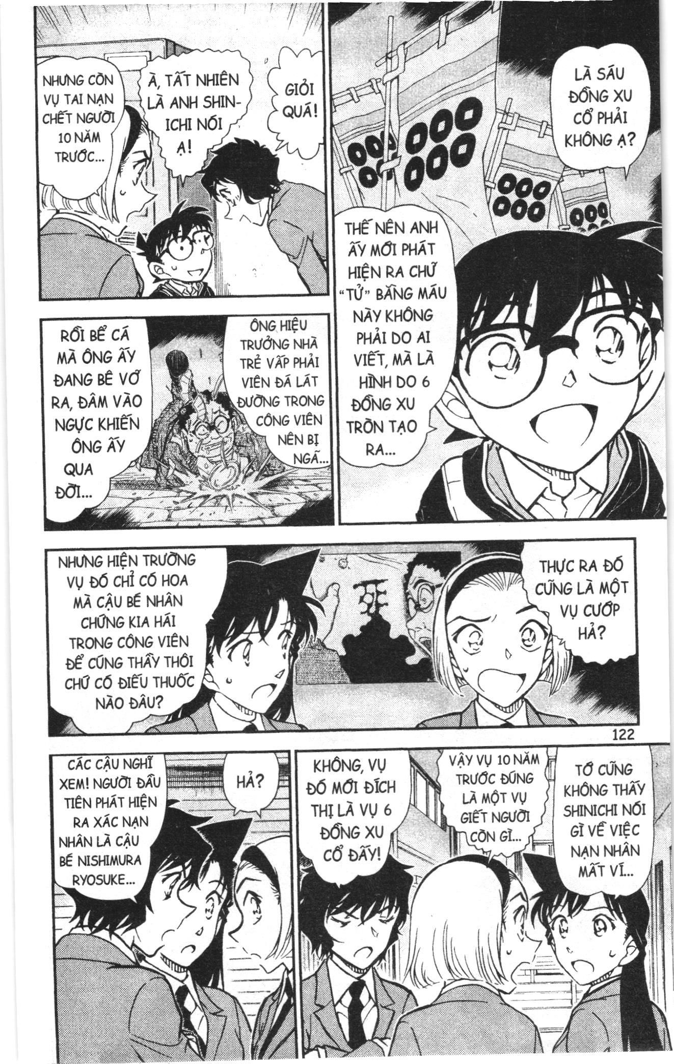 Thám tử lừng danh Conan Loạt truyện tranh: Chapter 828