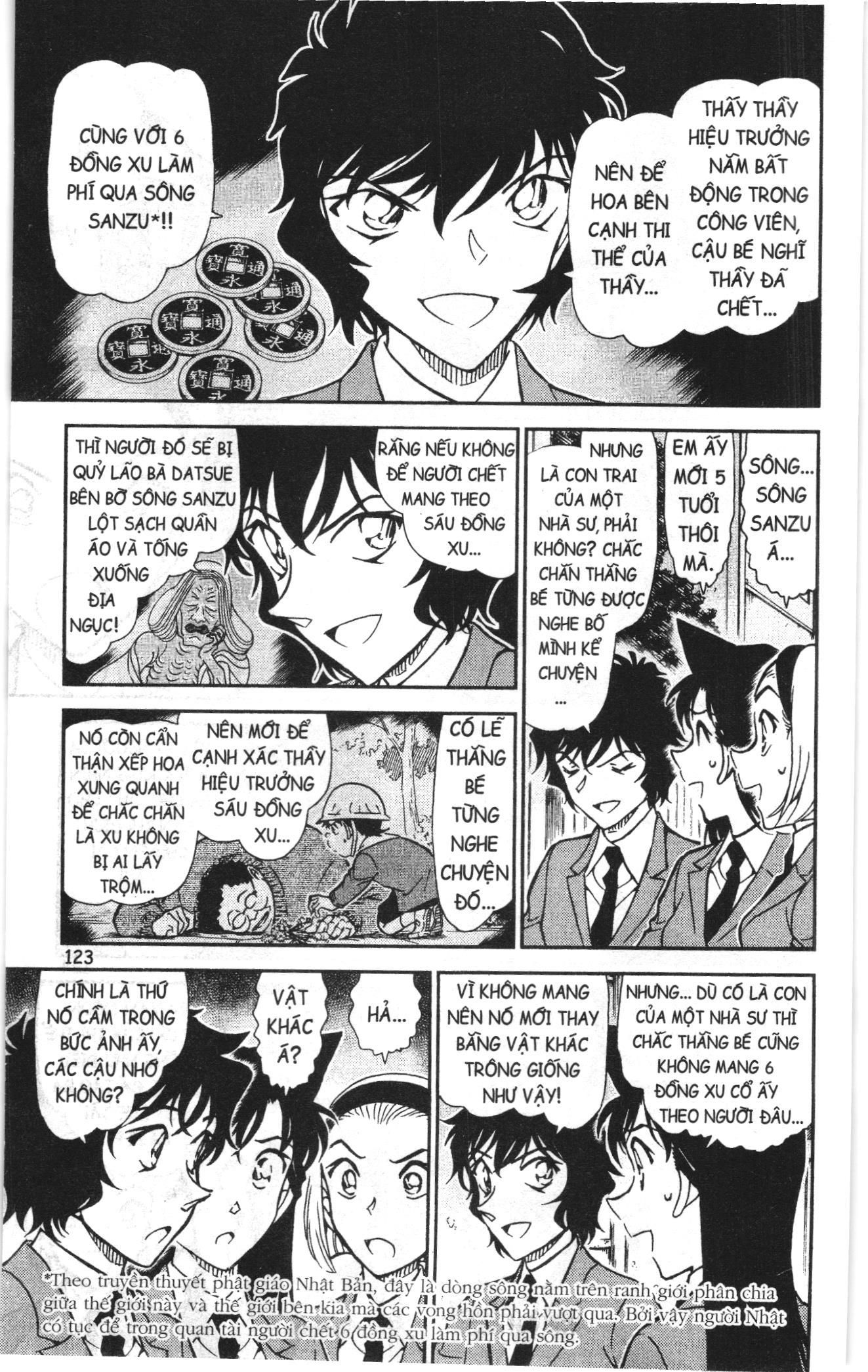 Thám tử lừng danh Conan Loạt truyện tranh: Chapter 828