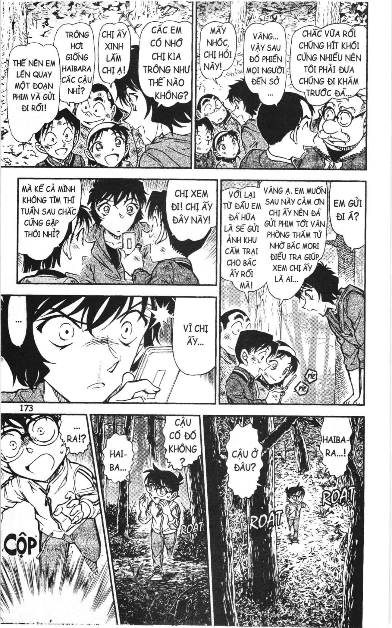 Thám tử lừng danh Conan Loạt truyện tranh: Chapter 831