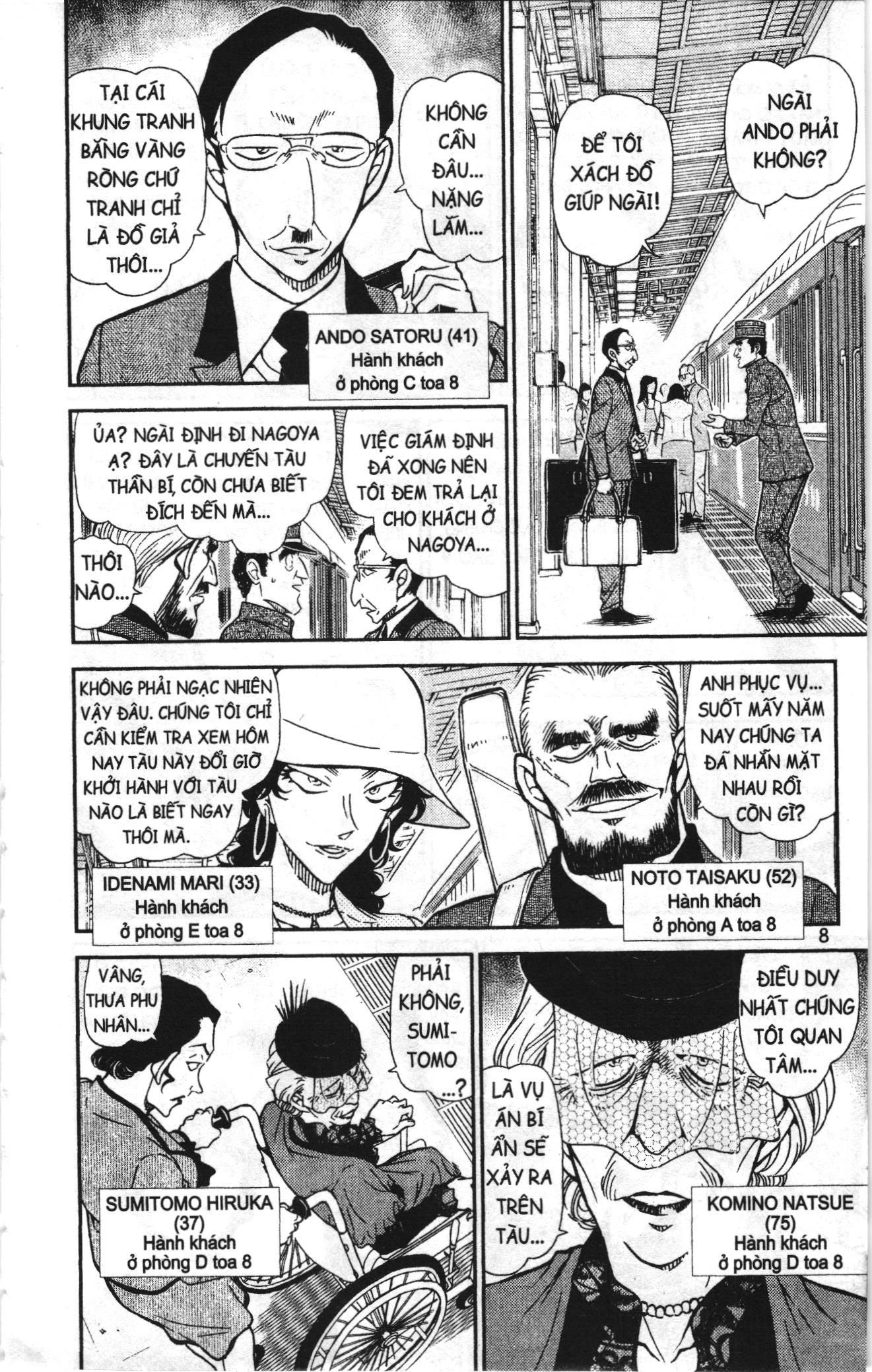 Thám tử lừng danh Conan Loạt truyện tranh: Chapter 832