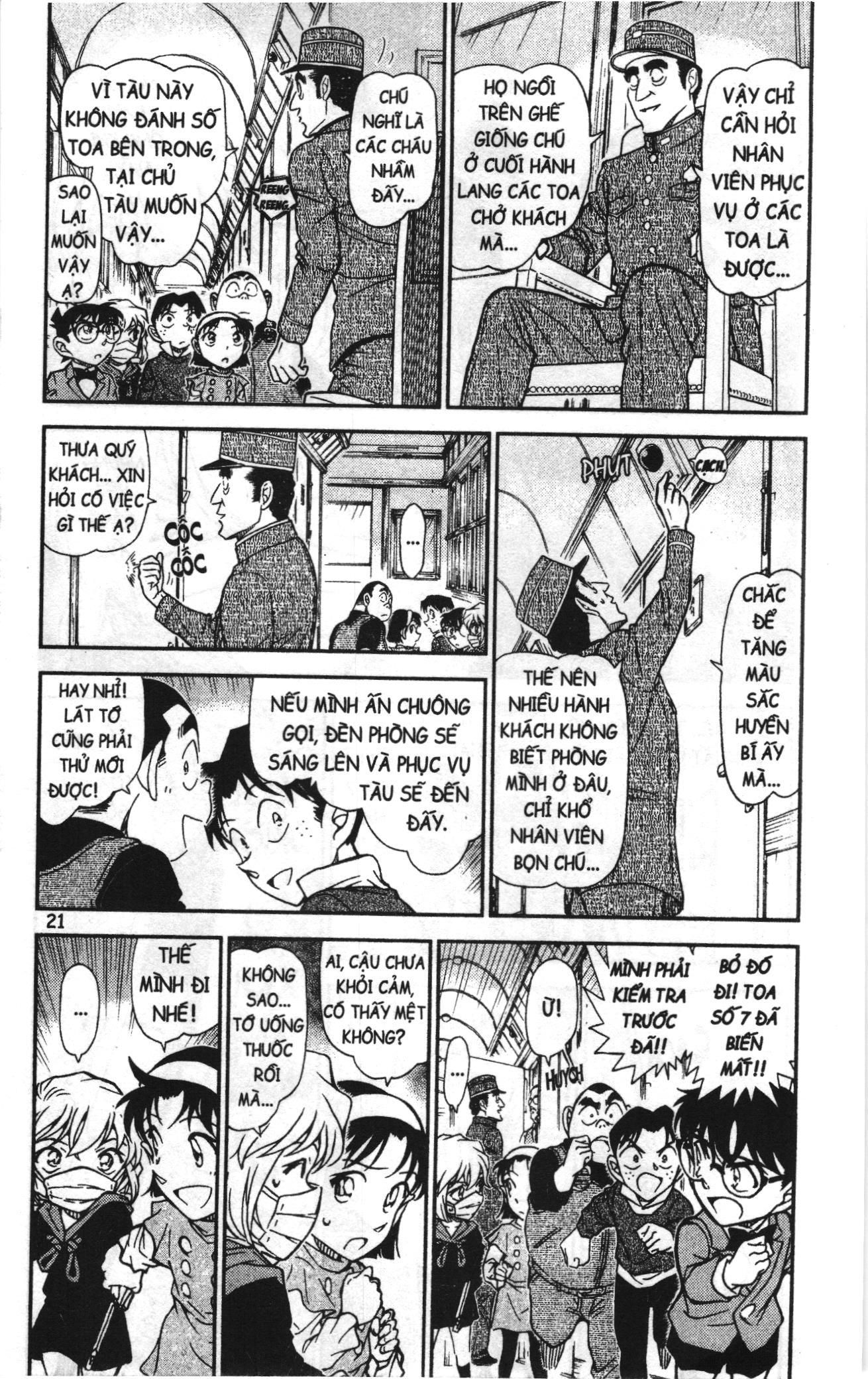 Thám tử lừng danh Conan Loạt truyện tranh: Chapter 833