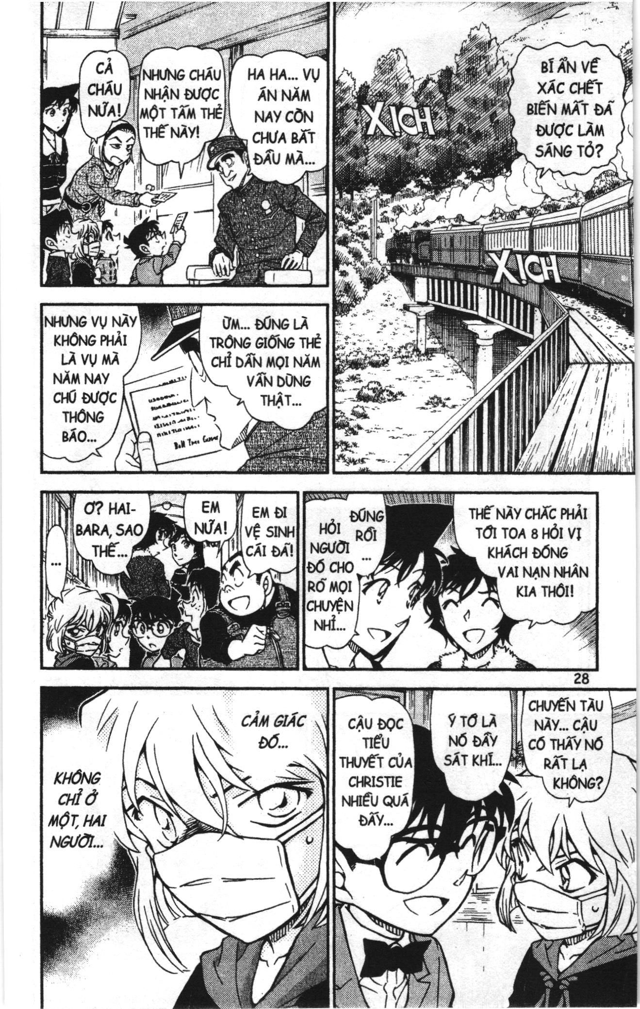 Thám tử lừng danh Conan Loạt truyện tranh: Chapter 833