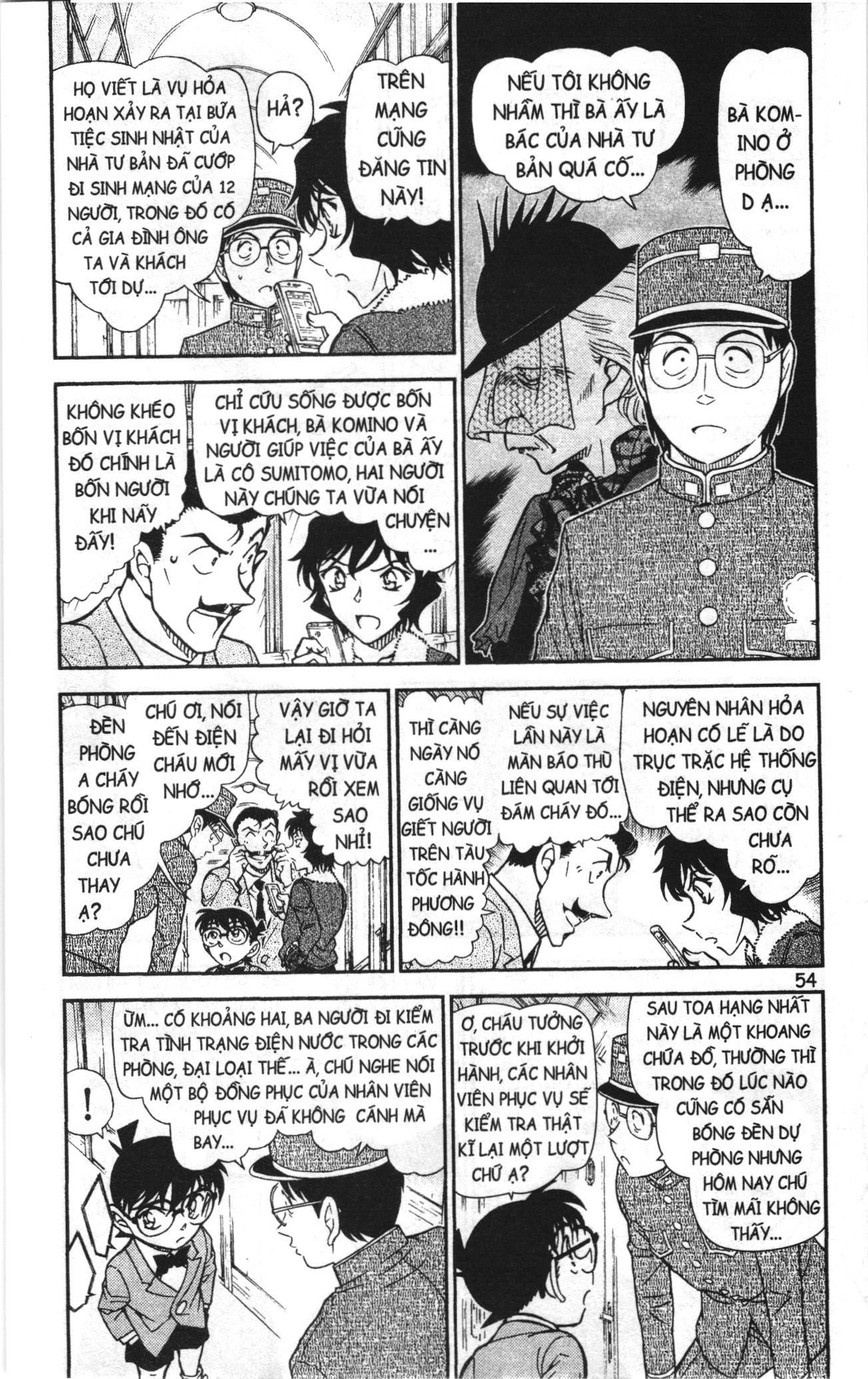 Thám tử lừng danh Conan Loạt truyện tranh: Chapter 835