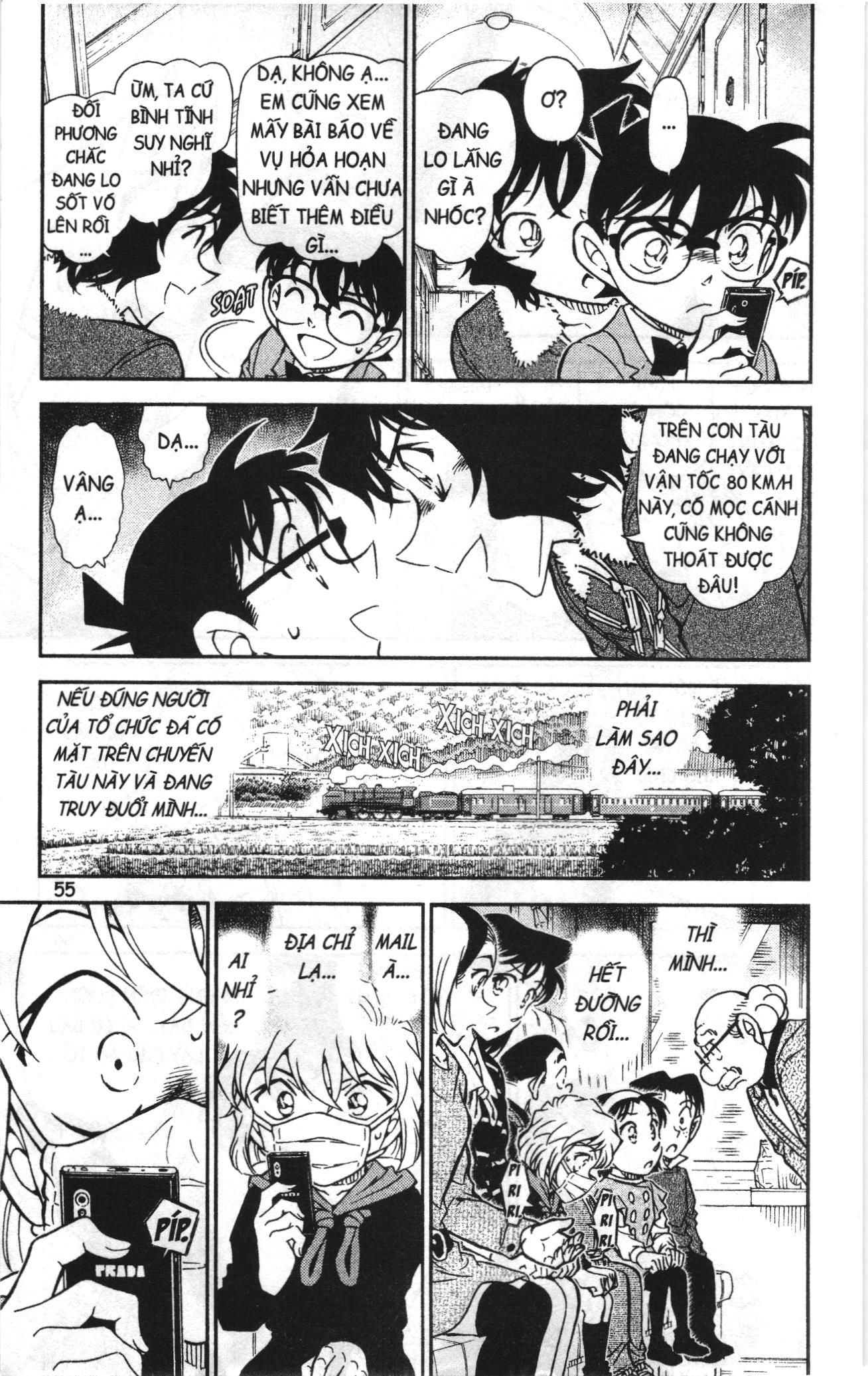 Thám tử lừng danh Conan Loạt truyện tranh: Chapter 835