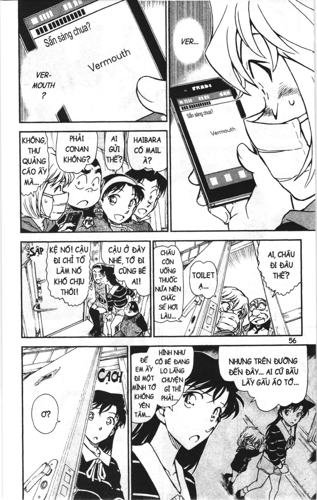 Thám tử lừng danh Conan Loạt truyện tranh: Chapter 835