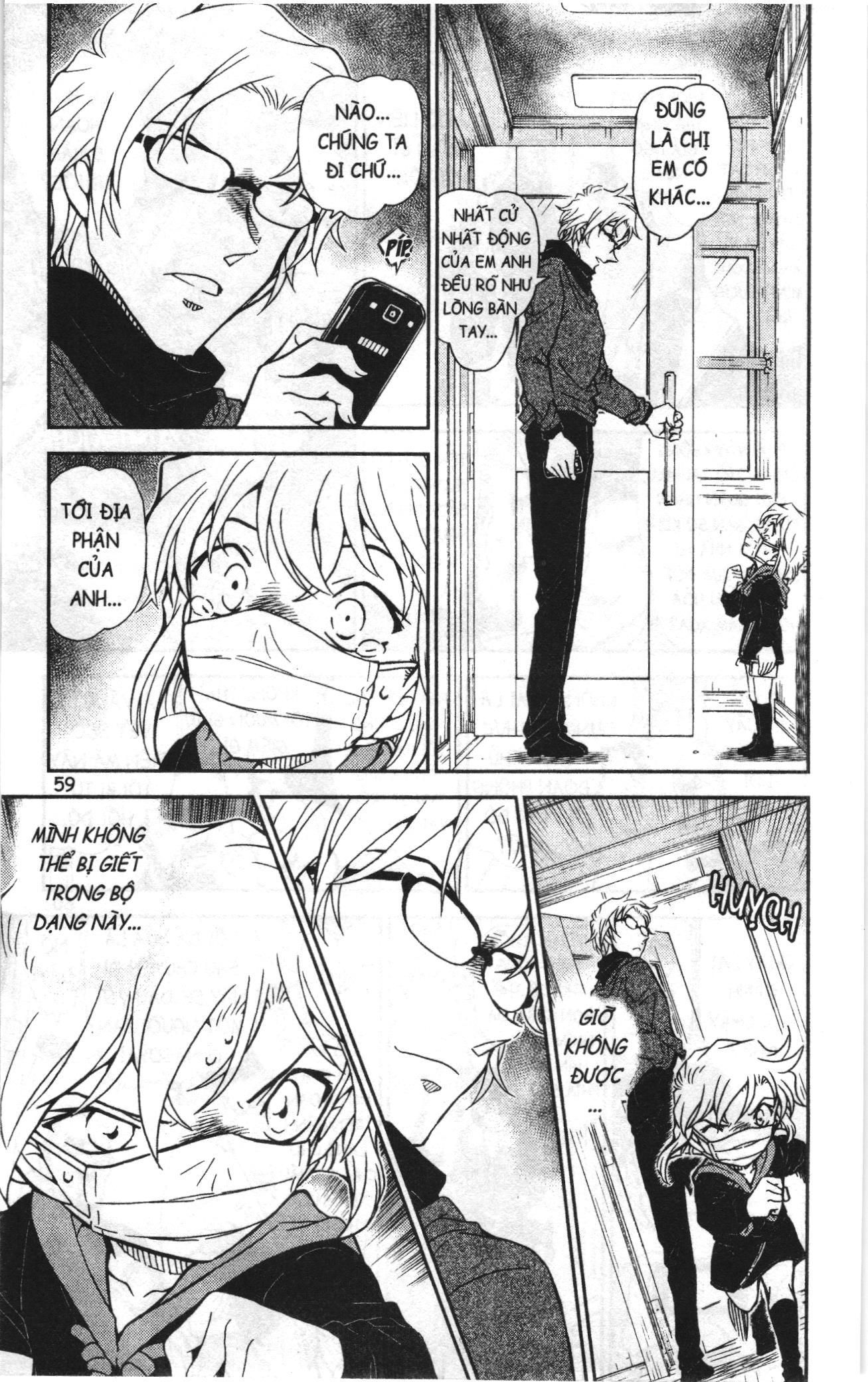 Thám tử lừng danh Conan Loạt truyện tranh: Chapter 835