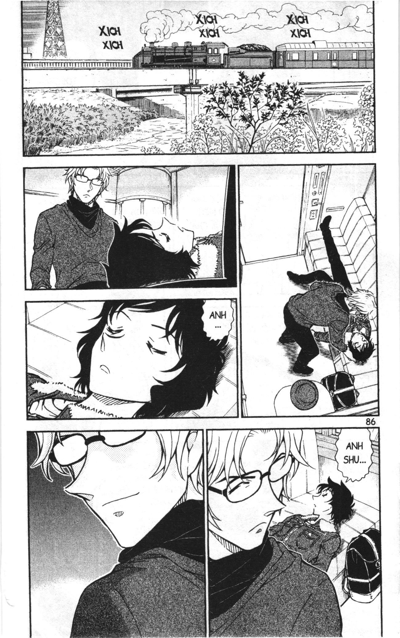 Thám tử lừng danh Conan Loạt truyện tranh: Chapter 837
