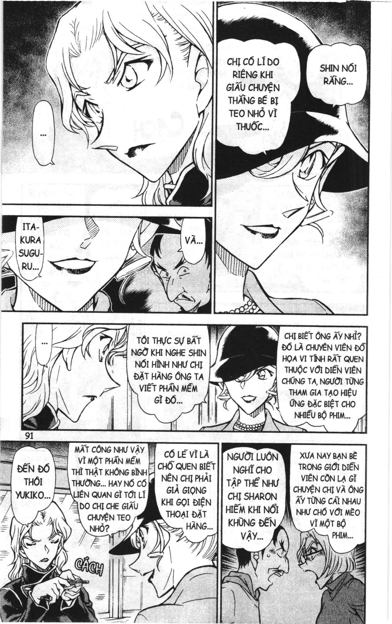 Thám tử lừng danh Conan Loạt truyện tranh: Chapter 837