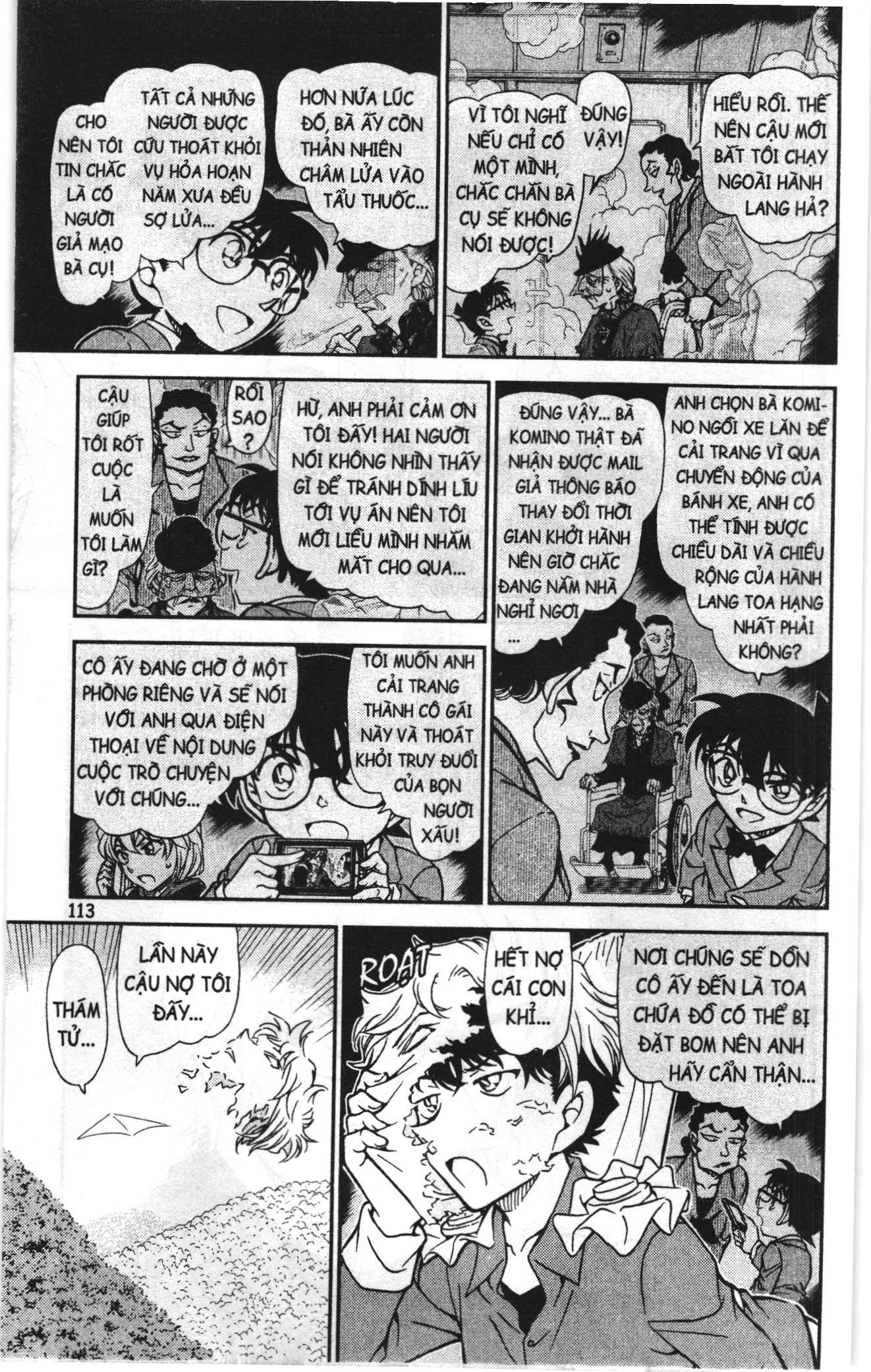 Thám tử lừng danh Conan Loạt truyện tranh: Chapter 838